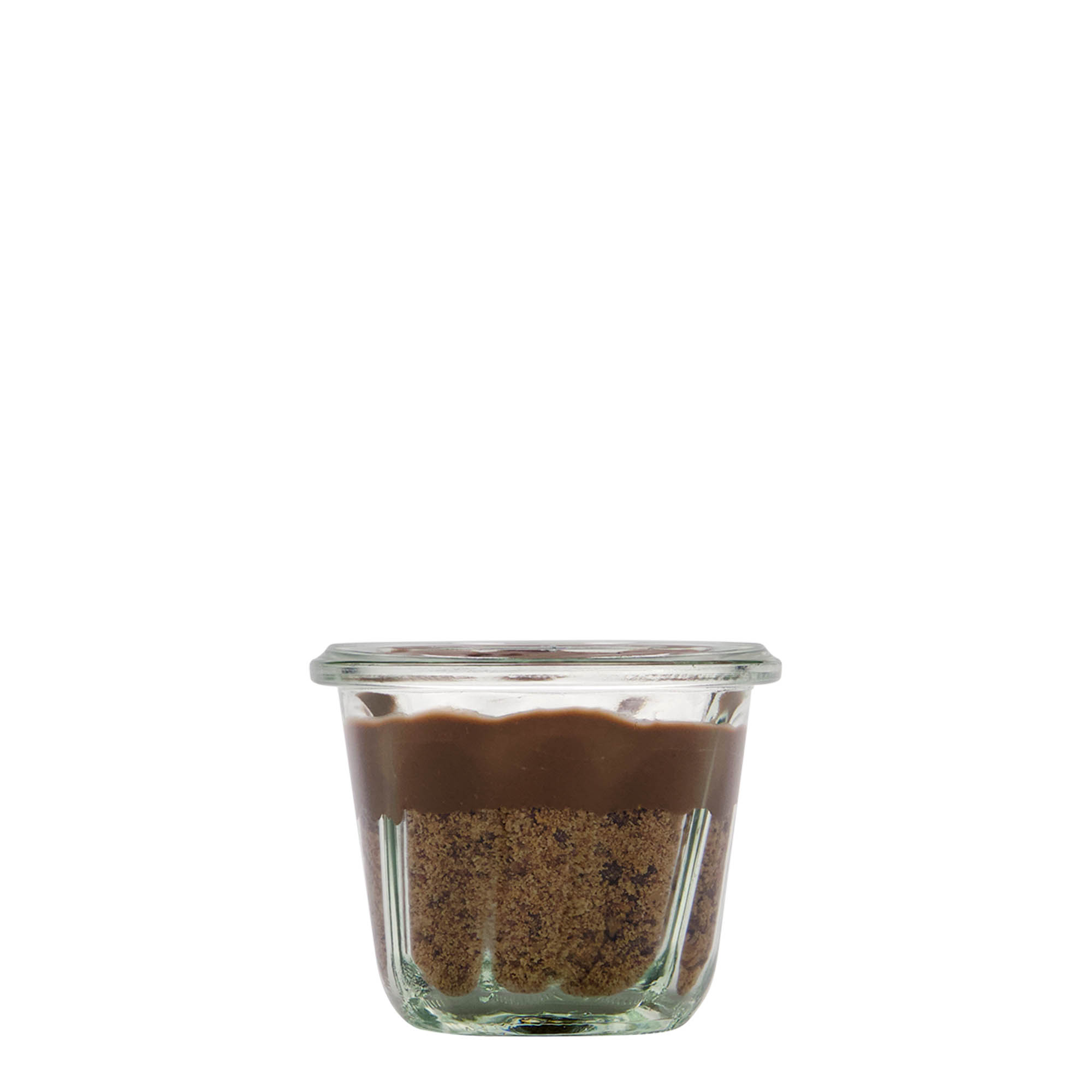 80 ml WECK-gjelbërues për kek, Hapur: Buzë e rrumbullakët