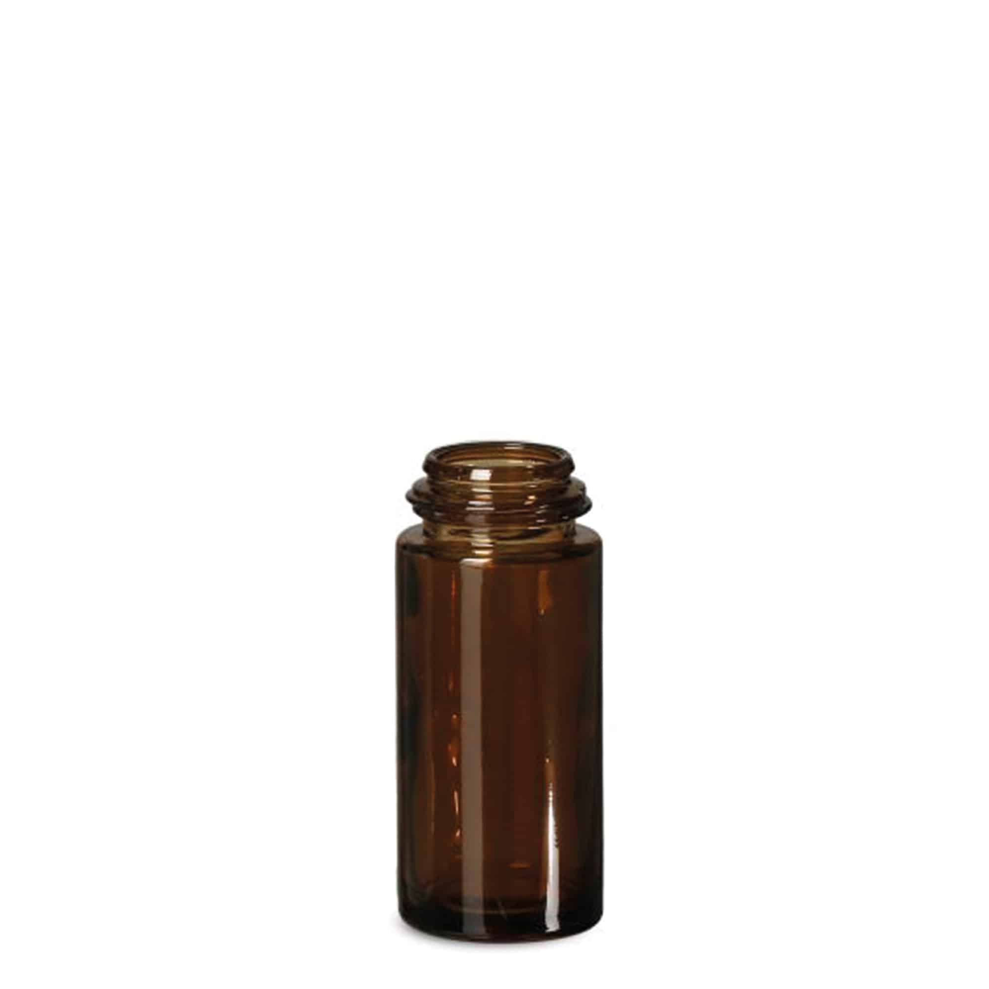 Shishe roll-on 50 ml, xham, kafe, hunda: kapak me vida