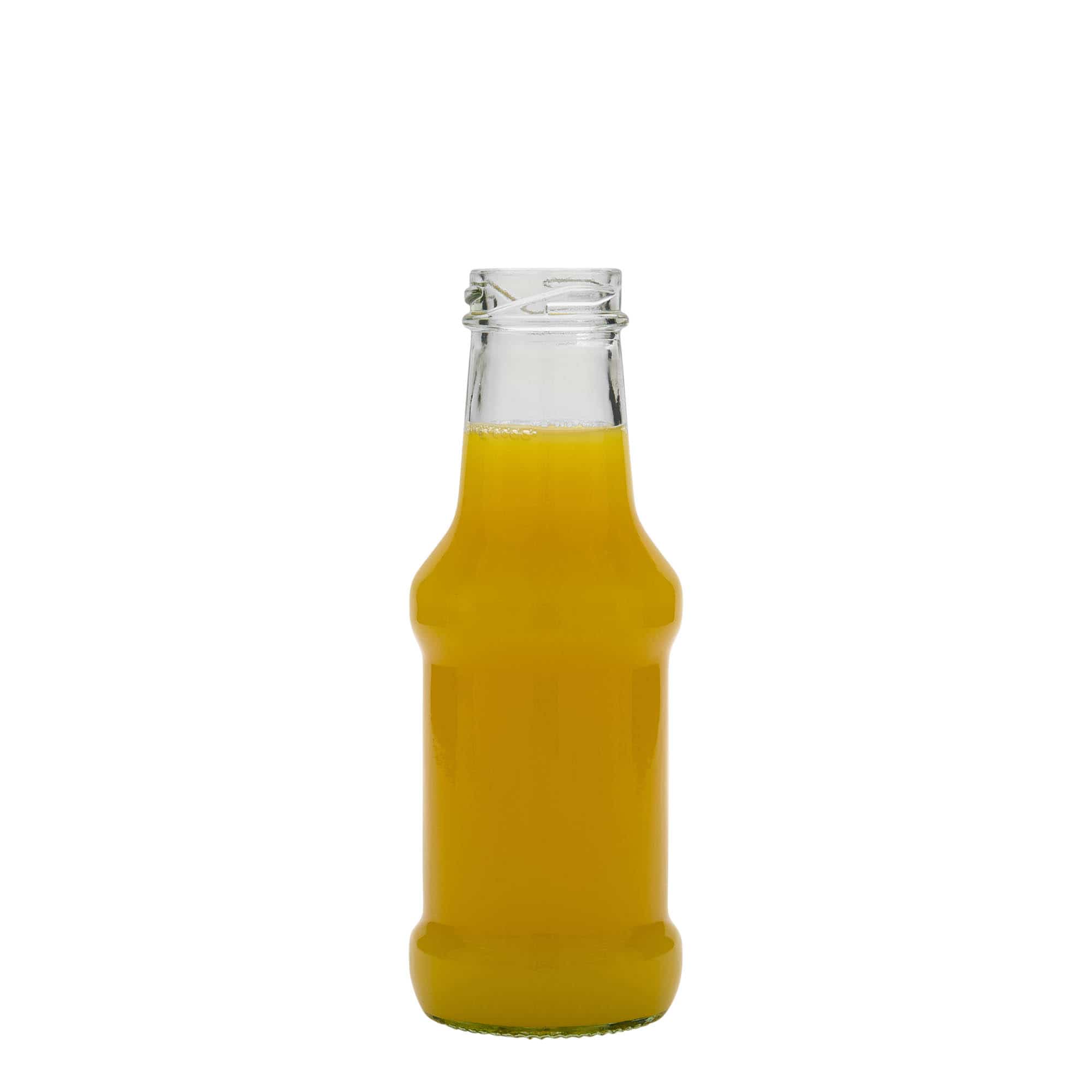 Shishe salce 250 ml, qelq, hapje: Twist-Off (TO 38)