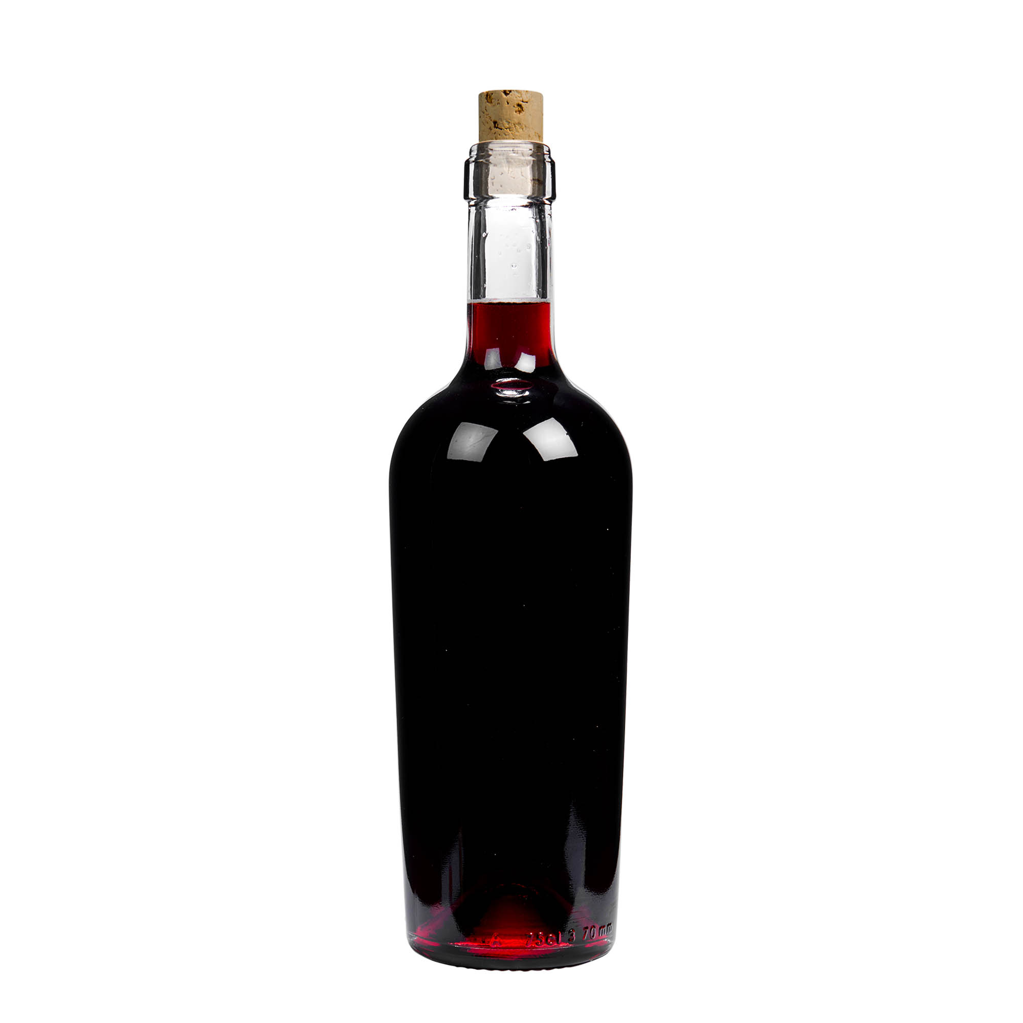 750 ml shishe vere 'Imperiale', gojë: kork 750 ml shishe vere 'Imperiale', gojë: kork