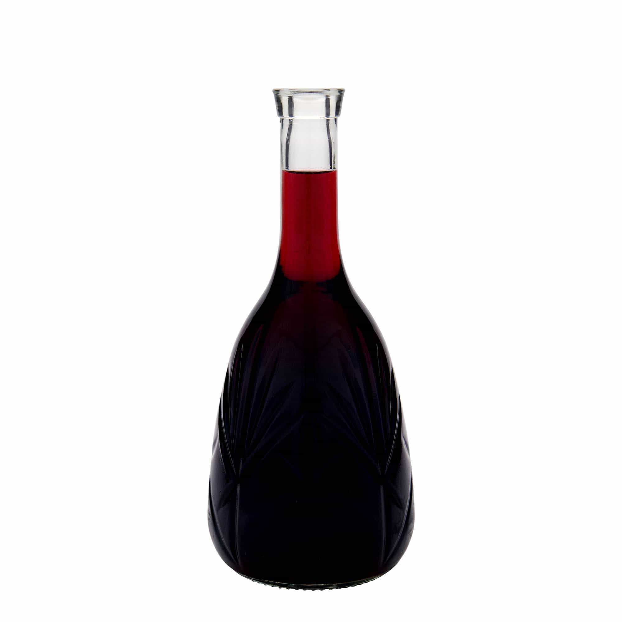 1.000 ml shishe qelqi 'Reliefa', gojë: kork