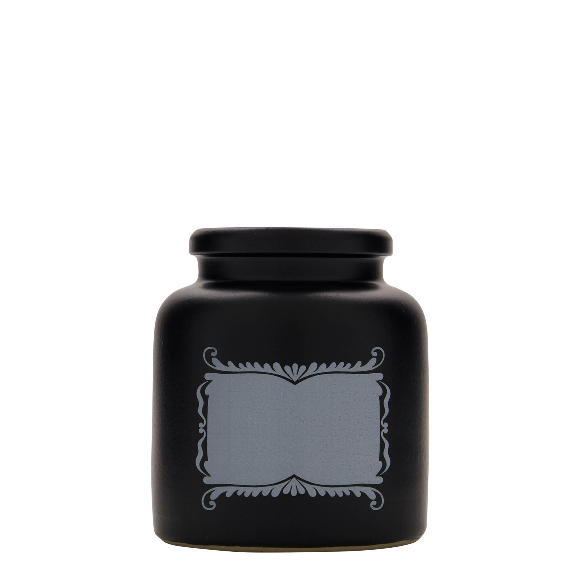 270 ml tenxhere qeramike, motiv: fushë etiketash, qeramikë, e zezë, gojë: kapak me mbulesë 270 ml tenxhere qeramike, motiv: fushë etiketash, qeramikë, e zezë, gojë: kapak me mbulesë