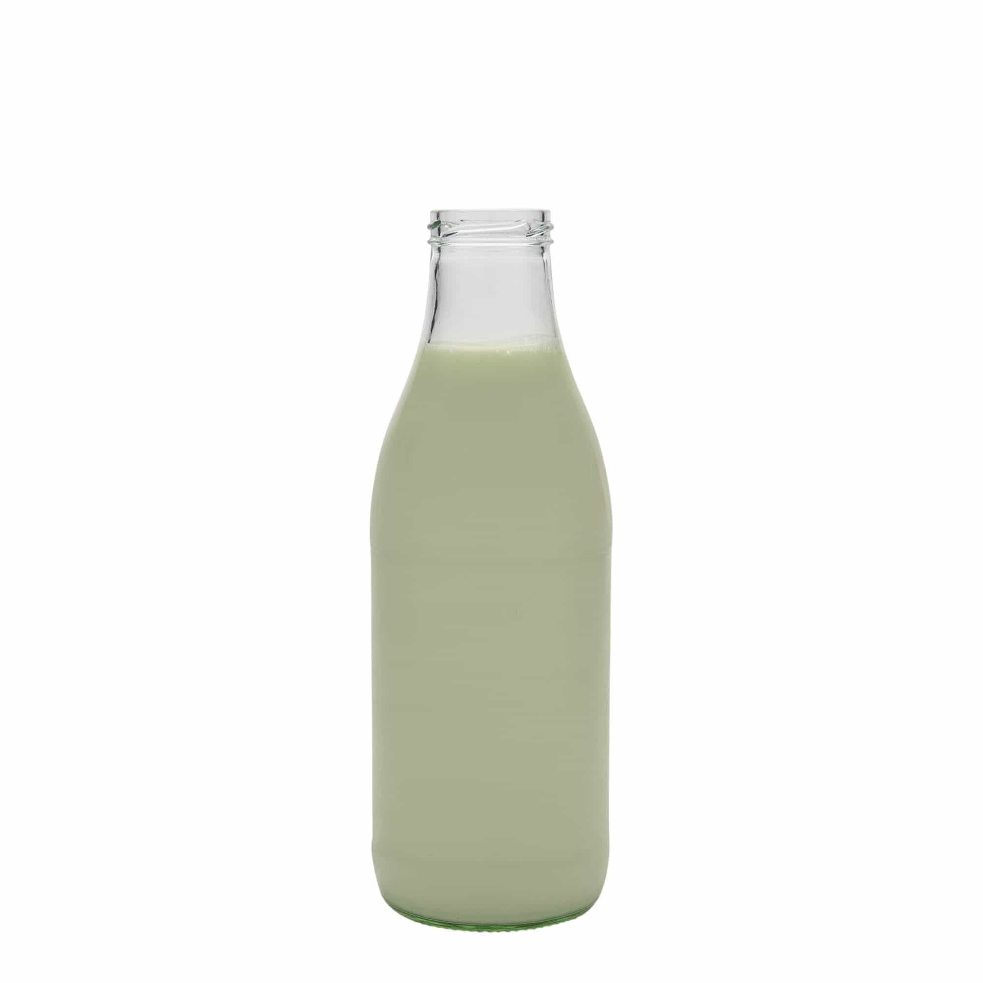 1.000 ml shishe me qafë të gjerë Lorenzo, hapja: Twist-Off (TO 48)