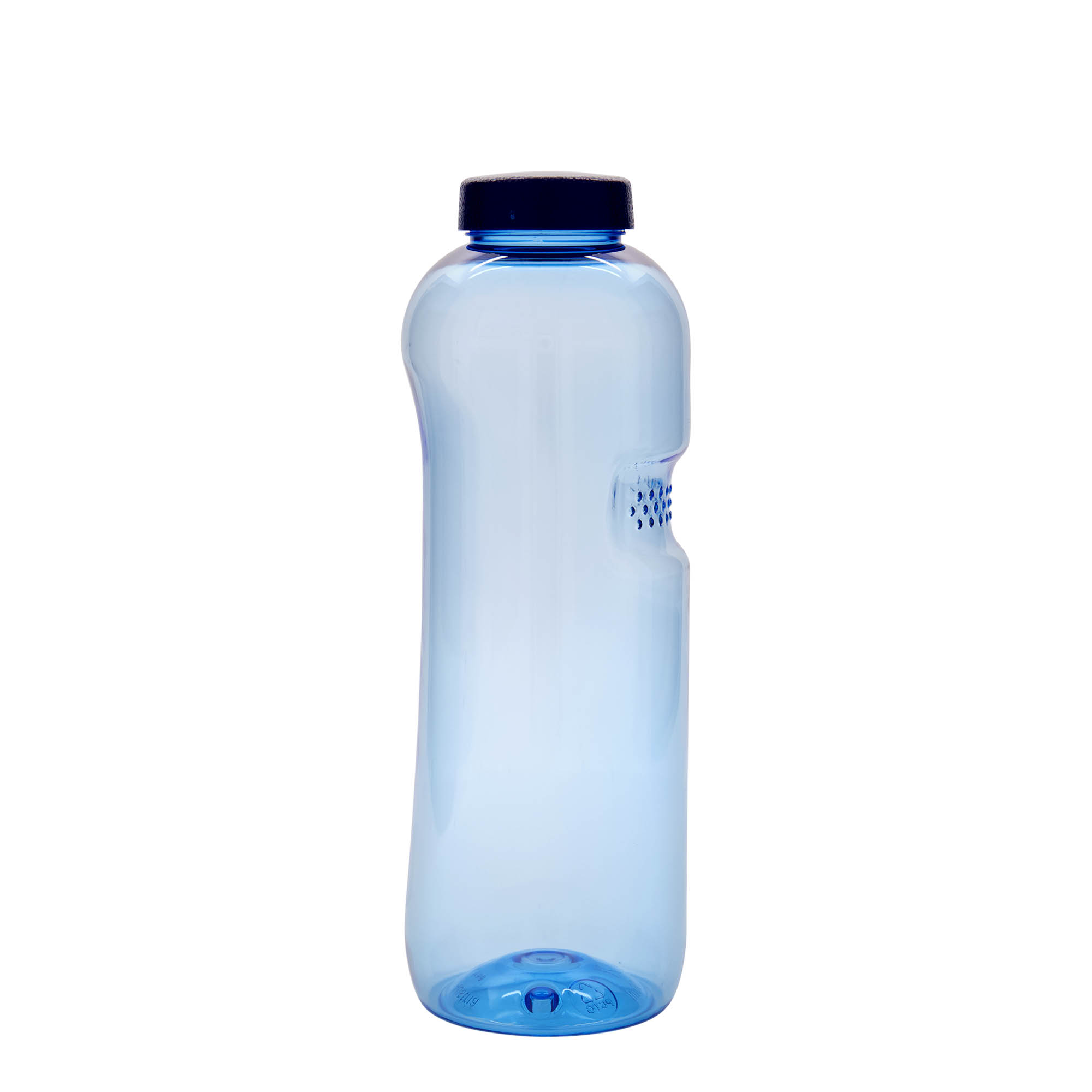 1.000 ml shishe pijesh PET 'Kavodrink', plastikë, blu