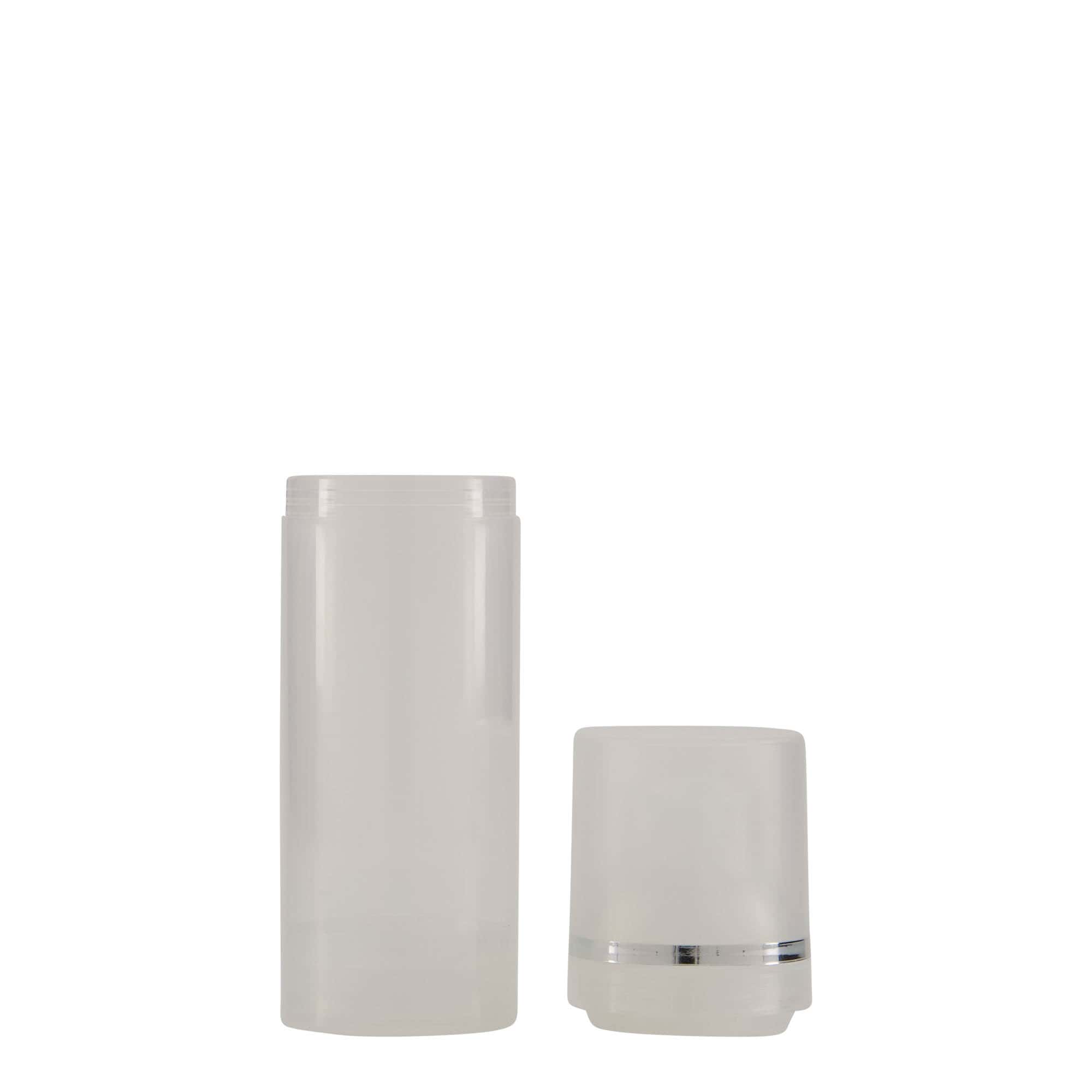 50 ml Dispenser Airless 'Mezzo', plastikë PP, natyral 50 ml Dispenser Airless 'Mezzo', plastikë PP, natyral