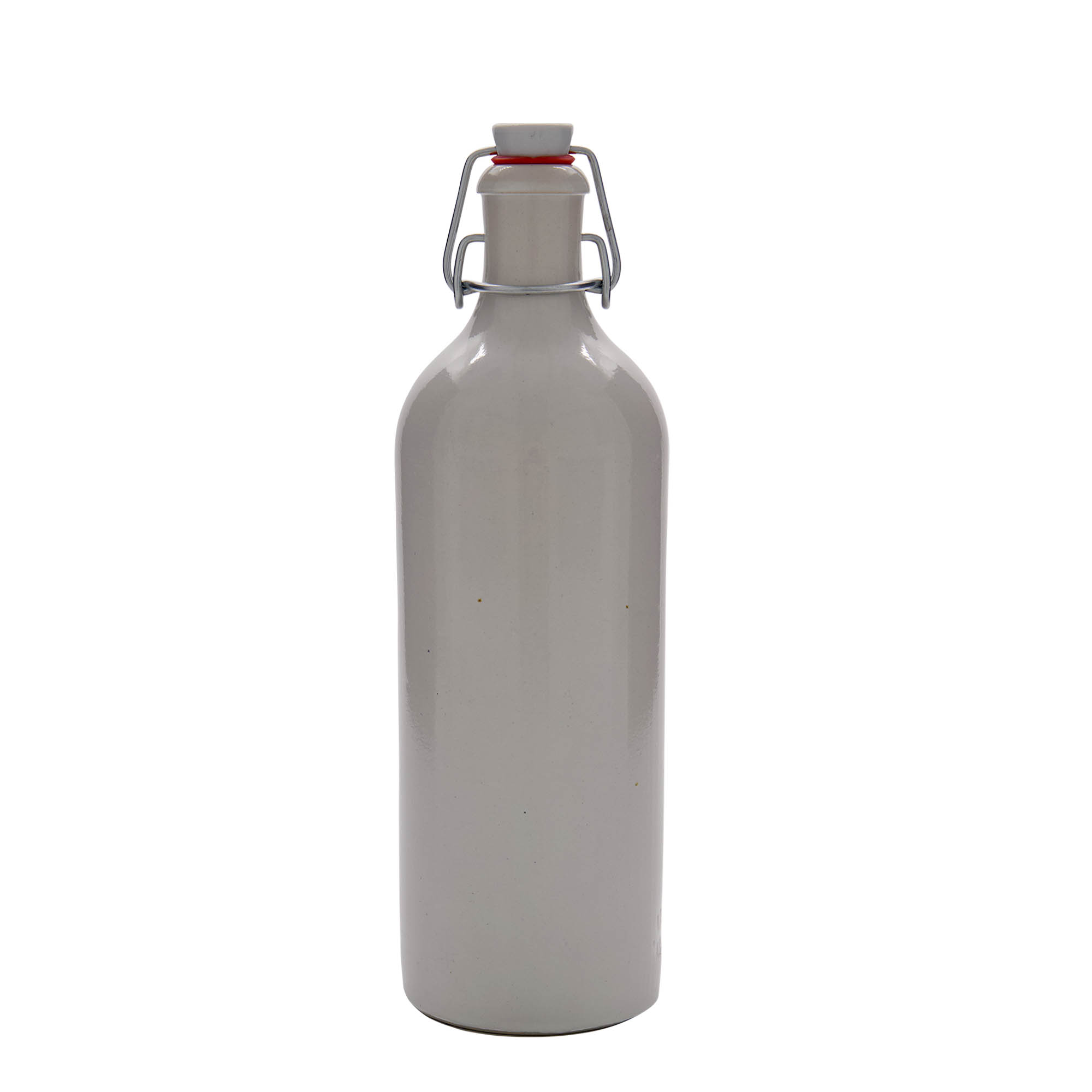 750 ml krua qeramike, qeramikë, e bardhë, gojë: mbyllje me kapëse.