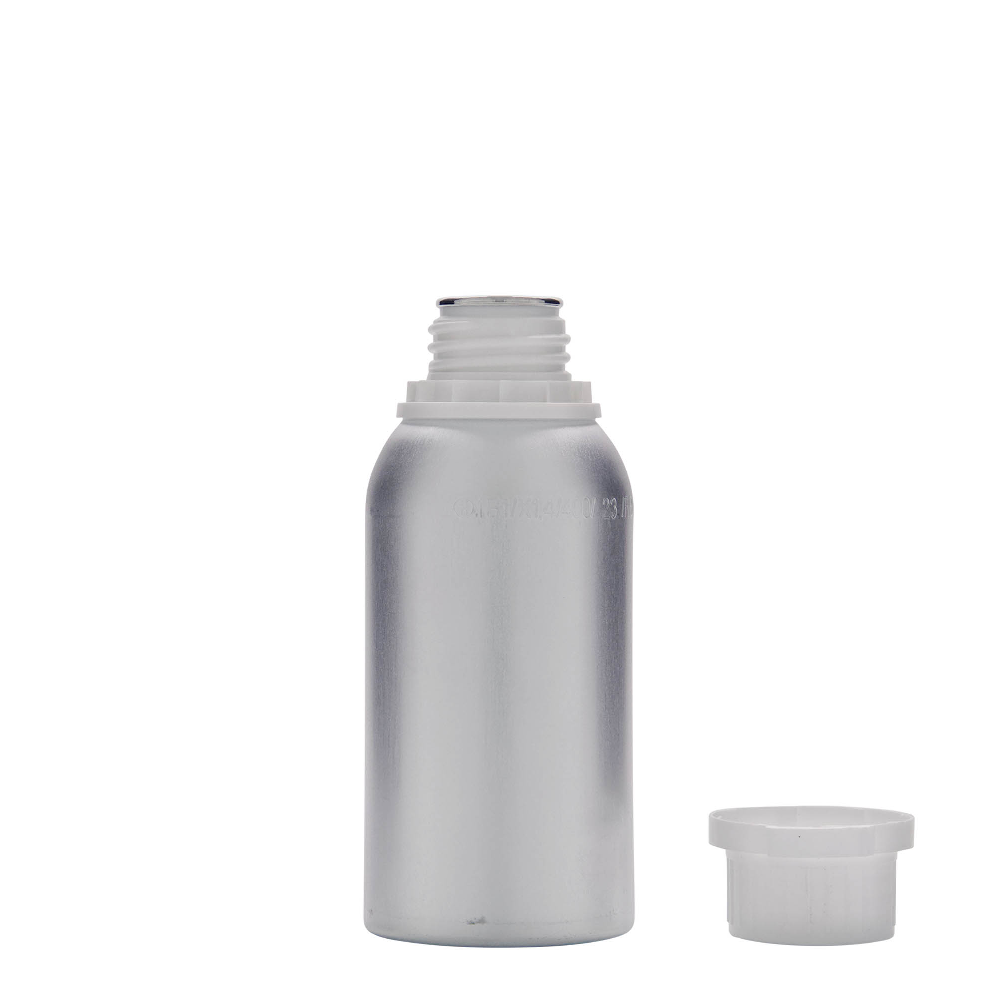 275 ml shishe alumini, metal, argjend, goja: DIN 32