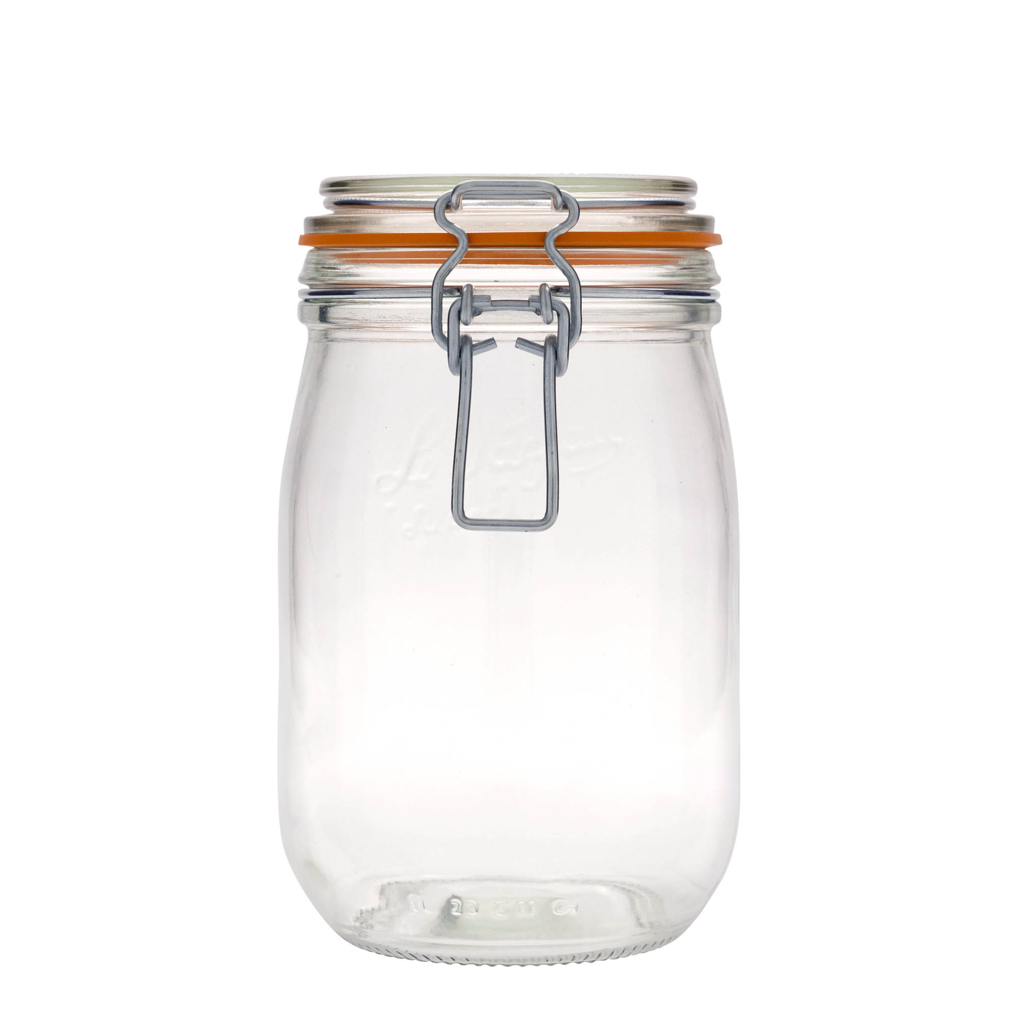 1.000 ml kavanoz me kapak me tel 'Le Parfait Super Bocal', hapje: kapak me tel mbyllës 1.000 ml kavanoz me kapak me tel 'Le Parfait Super Bocal', hapje: kapak me tel mbyllës