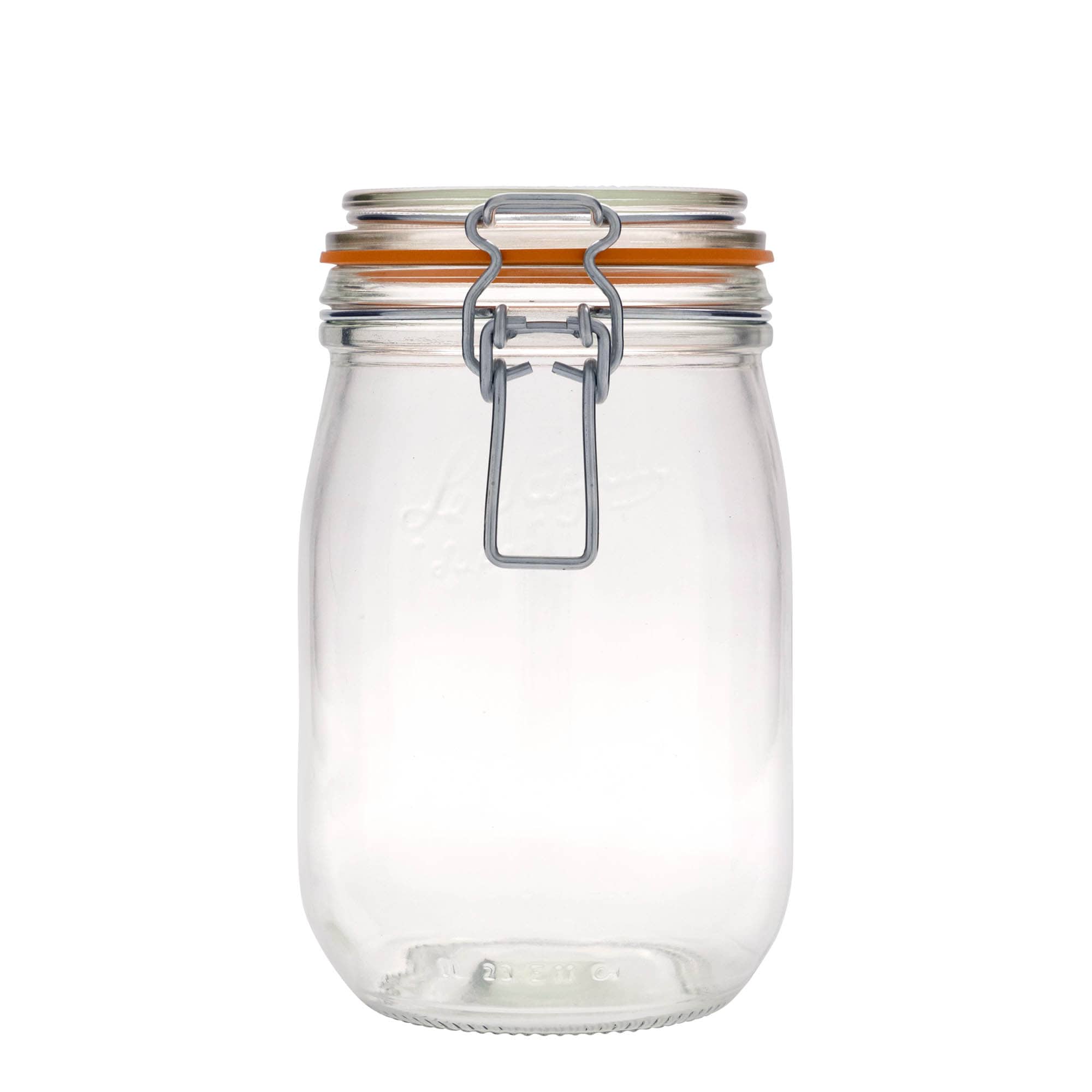 1.000 ml kavanoz me kapak me tel 'Le Parfait Super Bocal', hapje: kapak me tel mbyllës