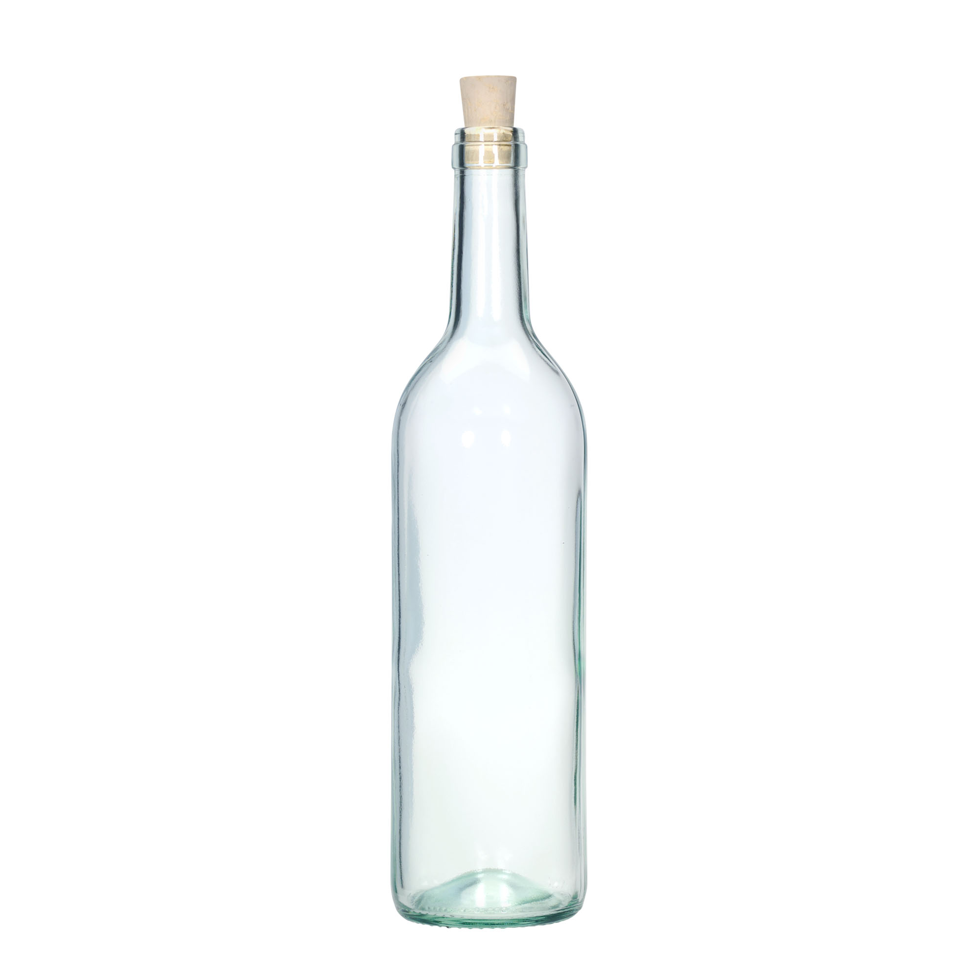 750 ml shishe qelqi 'Bordeaux Tradition', Hapur: Kork