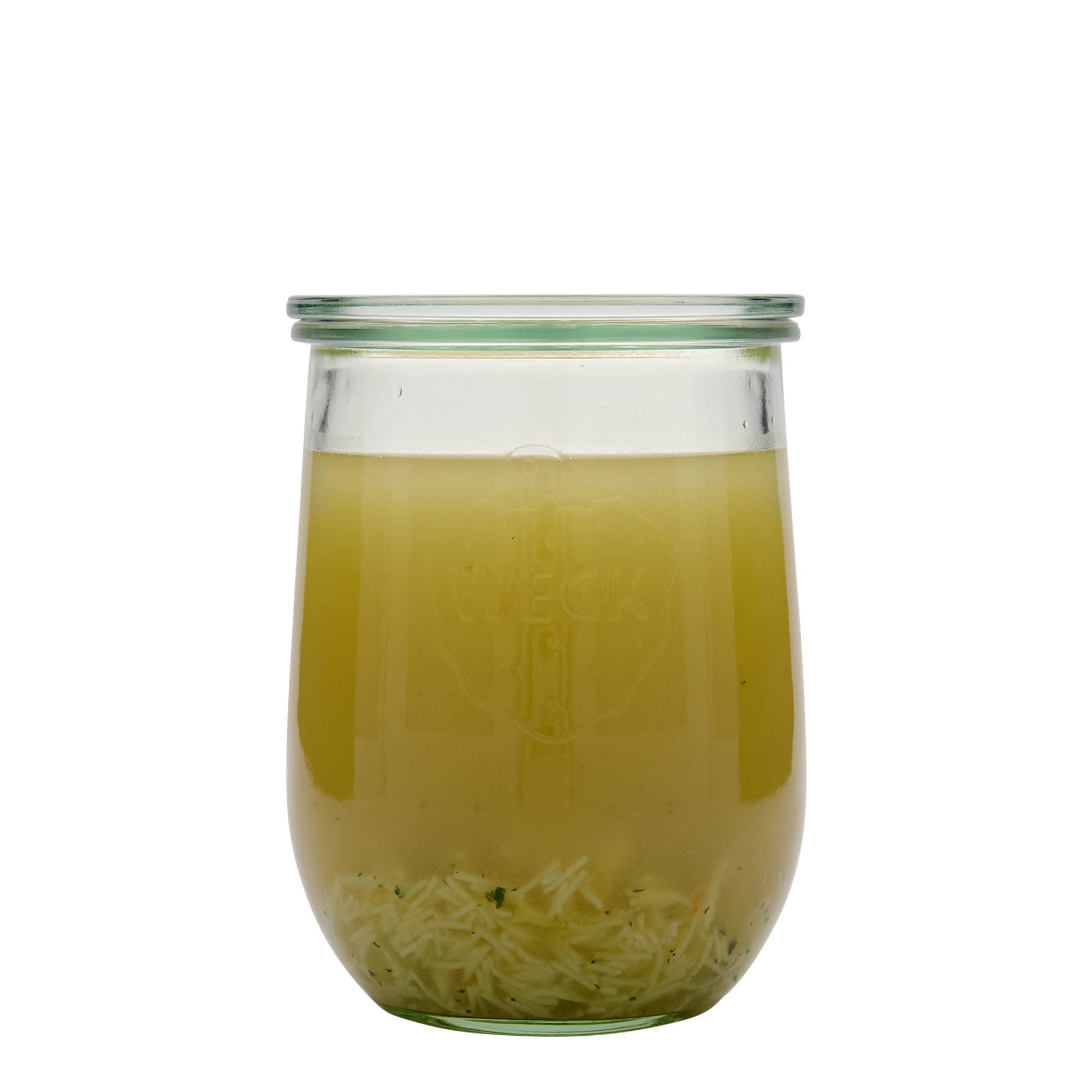 1.050 ml gotë WECK me formë tulipani #, gojë: buzë e rrumbullakët