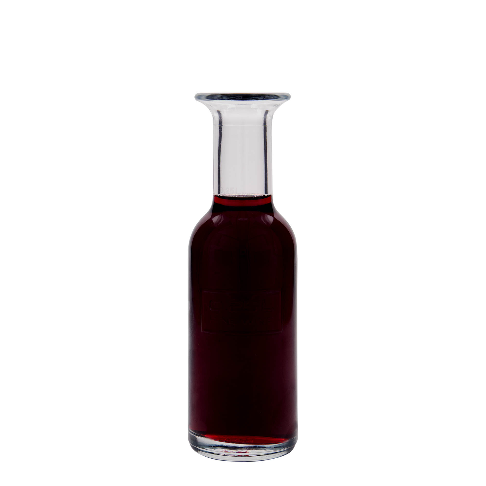 250 ml shishe qelqi 'Optima Fine Wine', gojë: kork