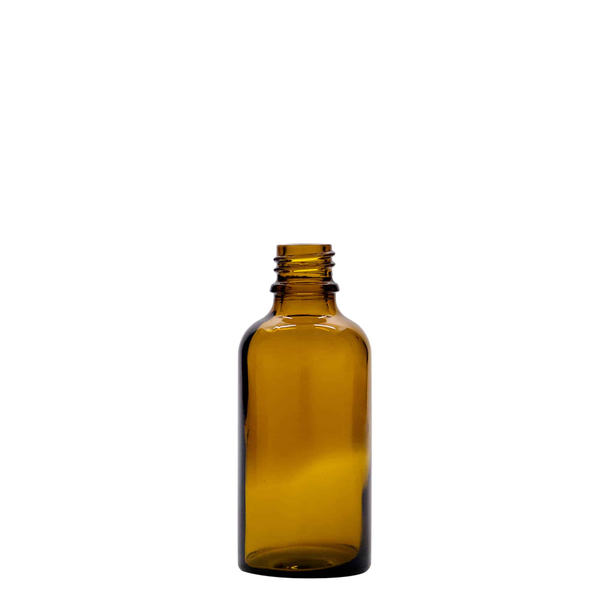 Shishe me pipetë 50 ml, mjekësore, qelq, kafe-kuqe, gojë: DIN 18 Shishe me pipetë 50 ml, mjekësore, qelq, kafe-kuqe, gojë: DIN 18