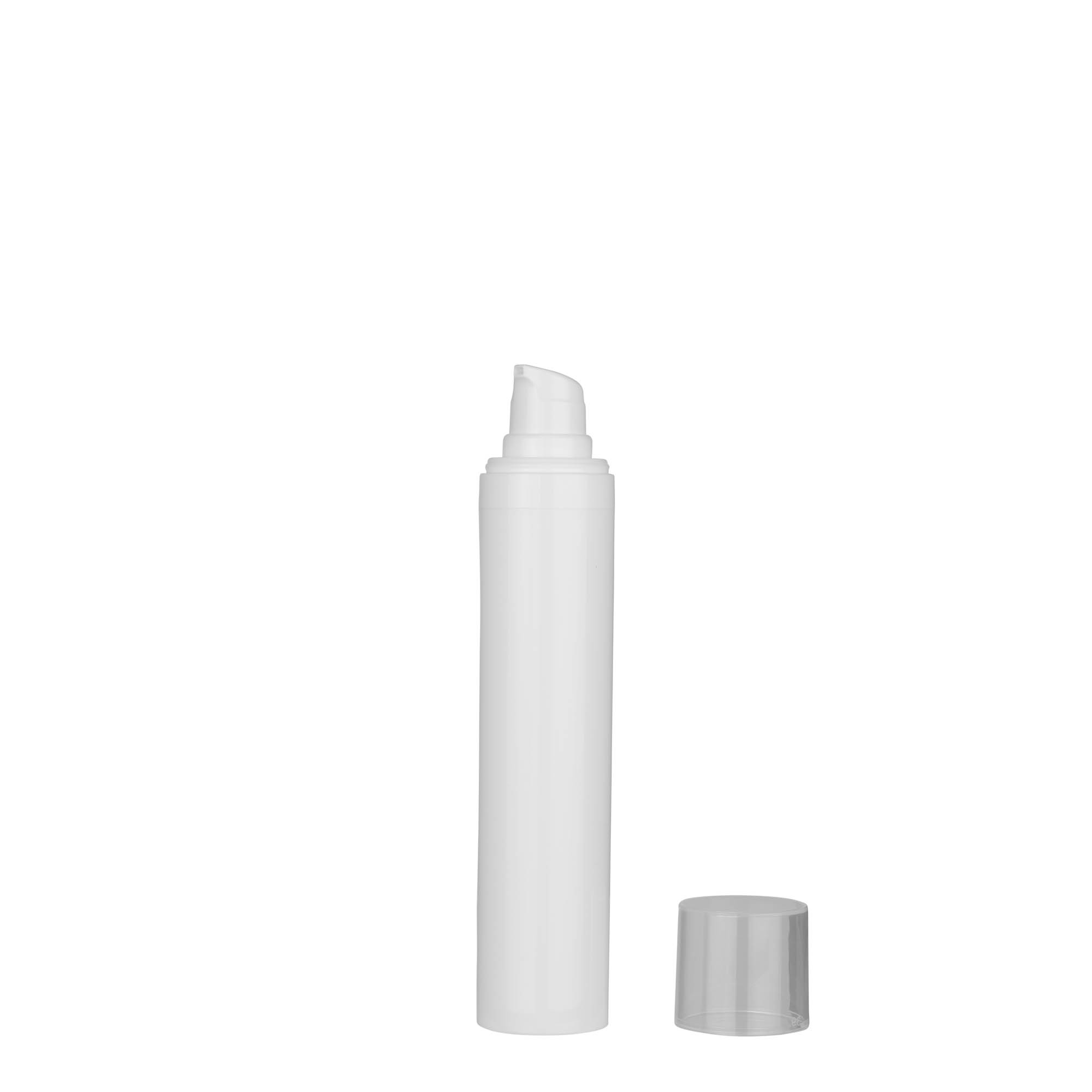 50 ml Dispenser Airless 'Micro', plastik PP, i bardhë 50 ml Dispenser Airless 'Micro', plastik PP, i bardhë