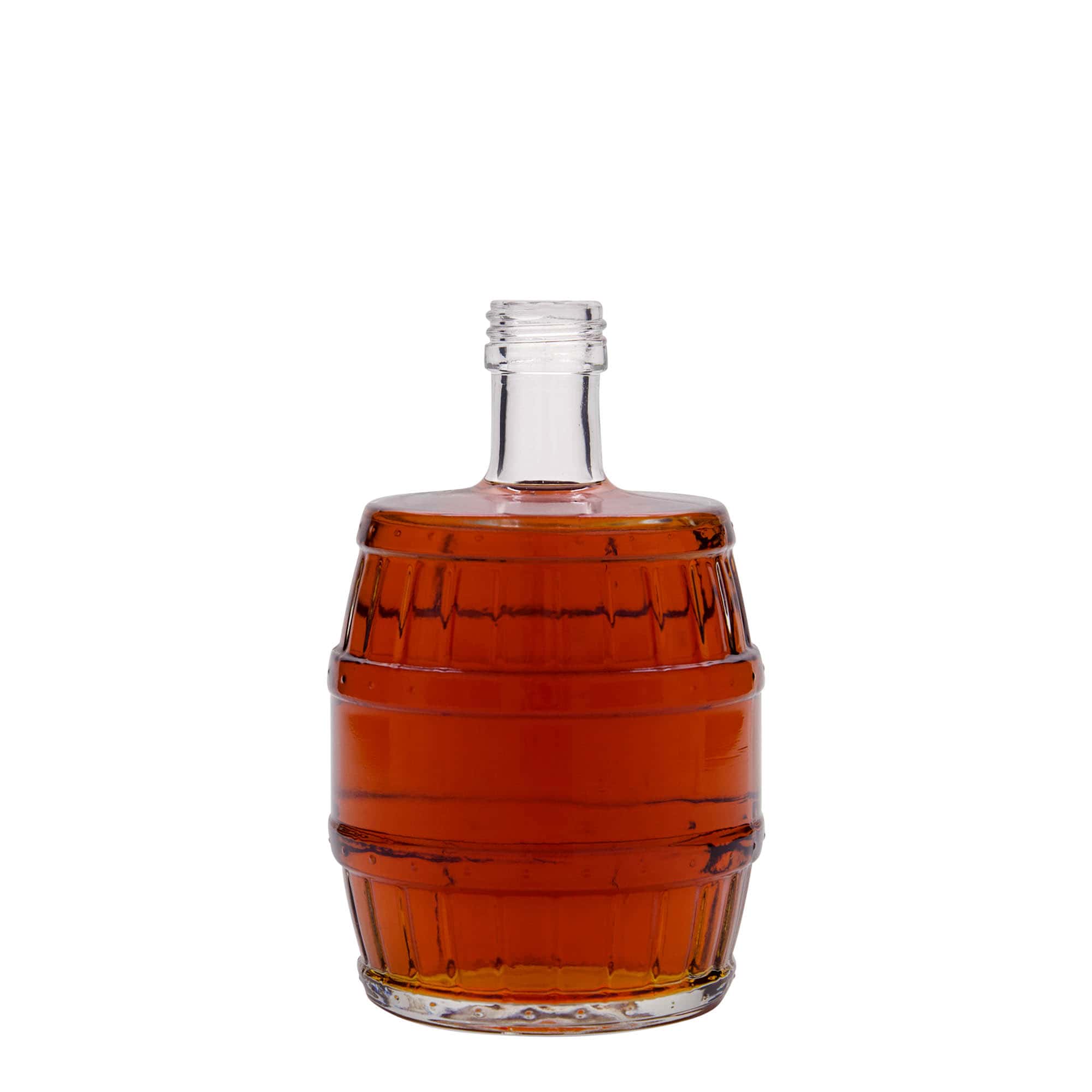 Shishe qelqi 500 ml 'Fass', gojë: PP 28