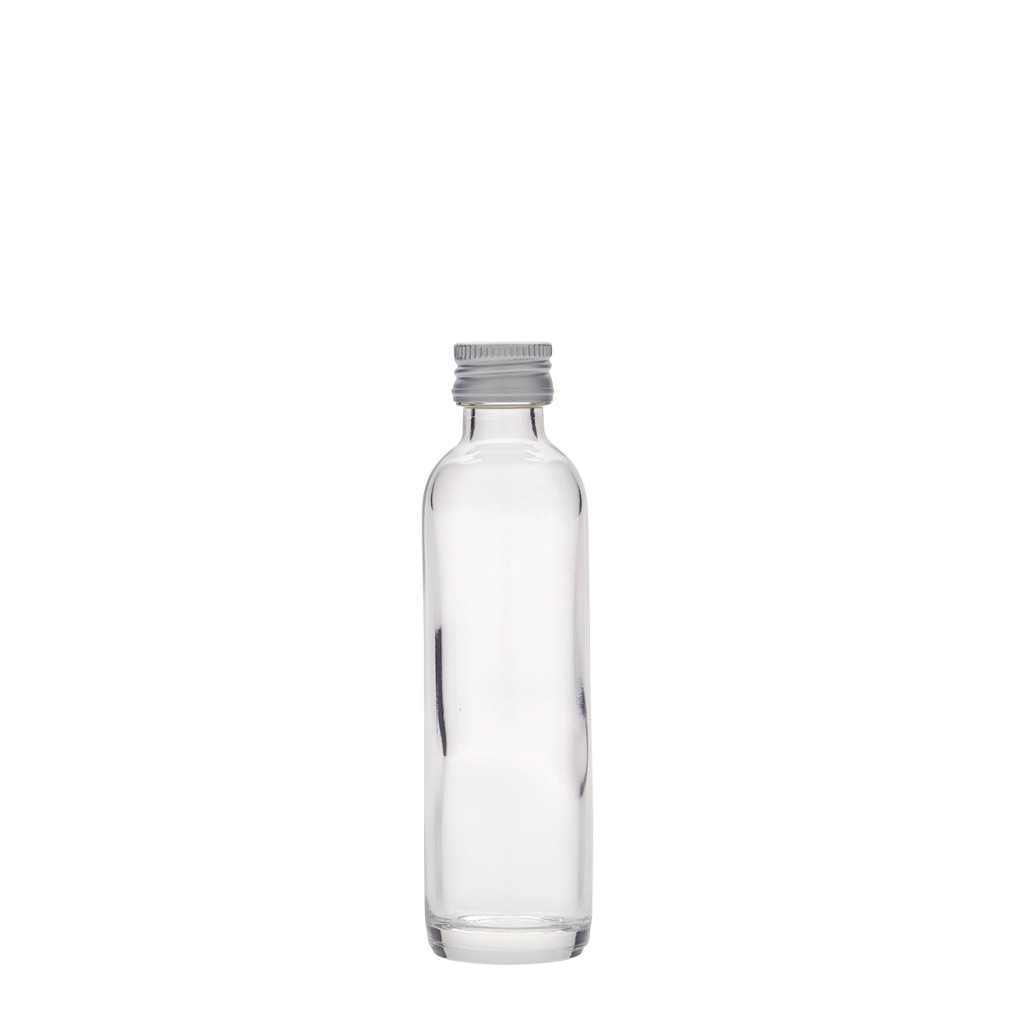 Shishe qelqi 40 ml, grykë: PP 18 Shishe qelqi 40 ml, grykë: PP 18