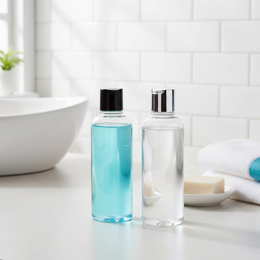 Kapak me vidë Disc Top, plastikë PP, e zezë, për hapje: 24/410