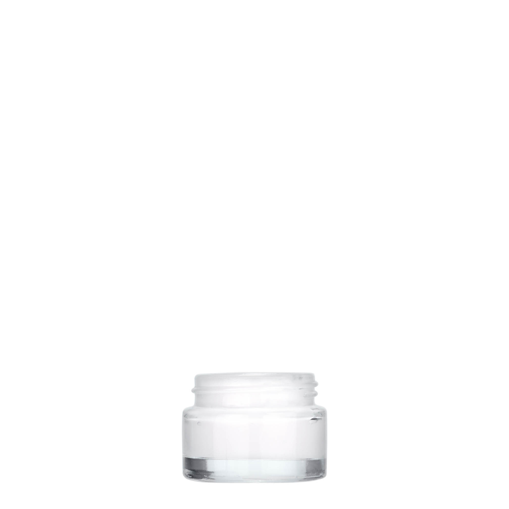 5 ml kavanoz 'Beauty', qelq, hapje: kapak me vida