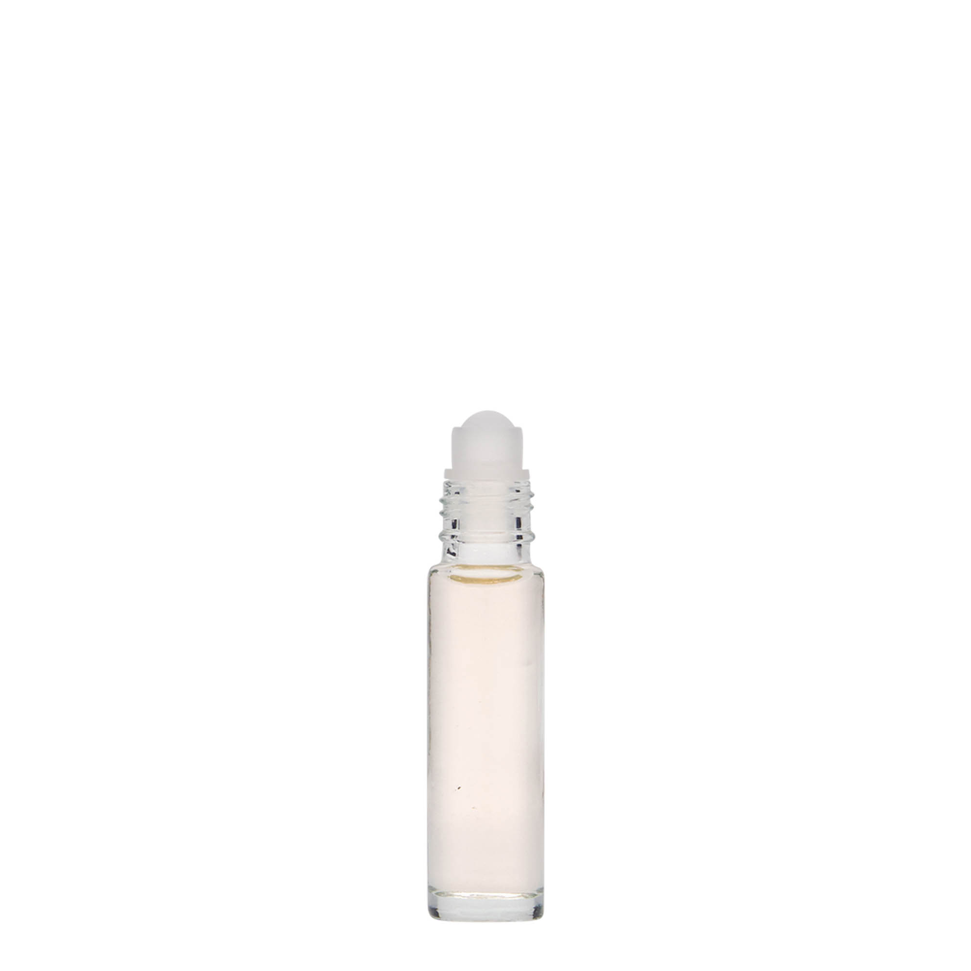 Shishe rrotulluese 10 ml, qelq, gojë: kapak me vida Shishe rrotulluese 10 ml, qelq, gojë: kapak me vida