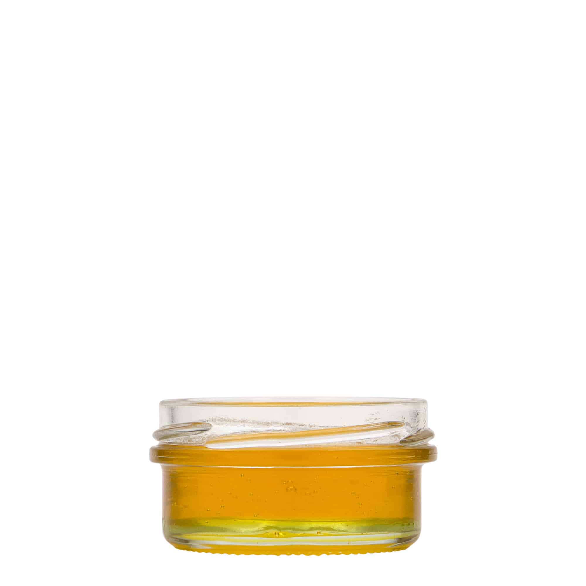 65 ml kavanoz i sheshtë me qafë të ngushtë, hapje: Twist-Off (TO 66) 65 ml kavanoz i sheshtë me qafë të ngushtë, hapje: Twist-Off (TO 66)