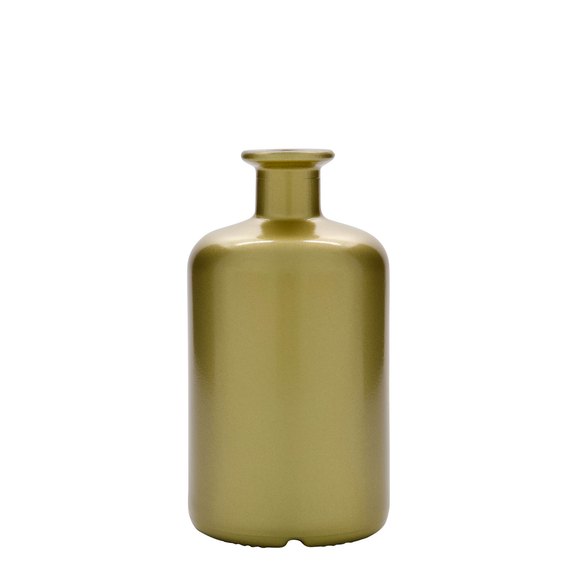 Shishe qelqi 500 ml, farmaci, e artë, gojë: korek Shishe qelqi 500 ml, farmaci, e artë, gojë: korek