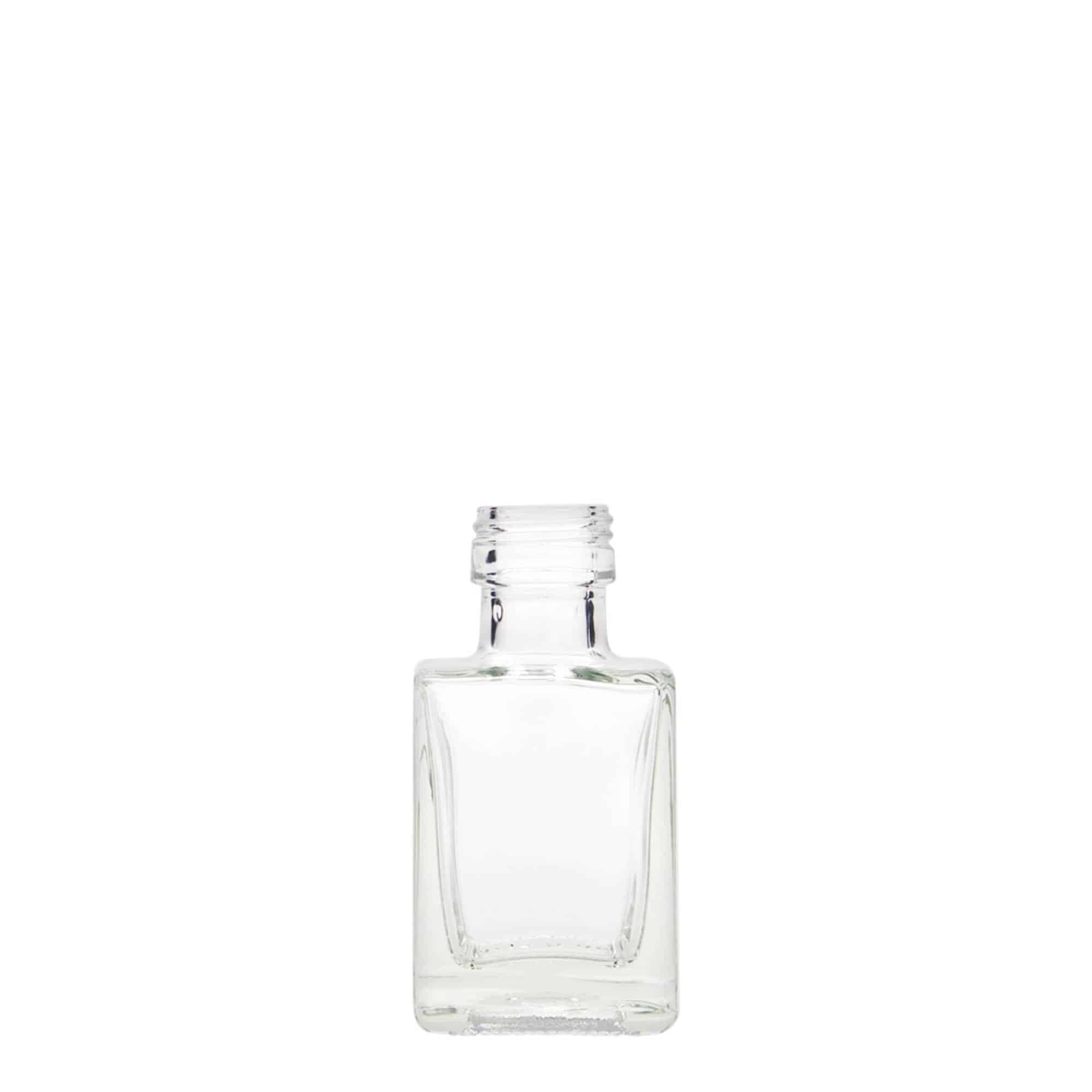 Shishe qelqi 50 ml 'Cube', katrore, gojë: PP 24