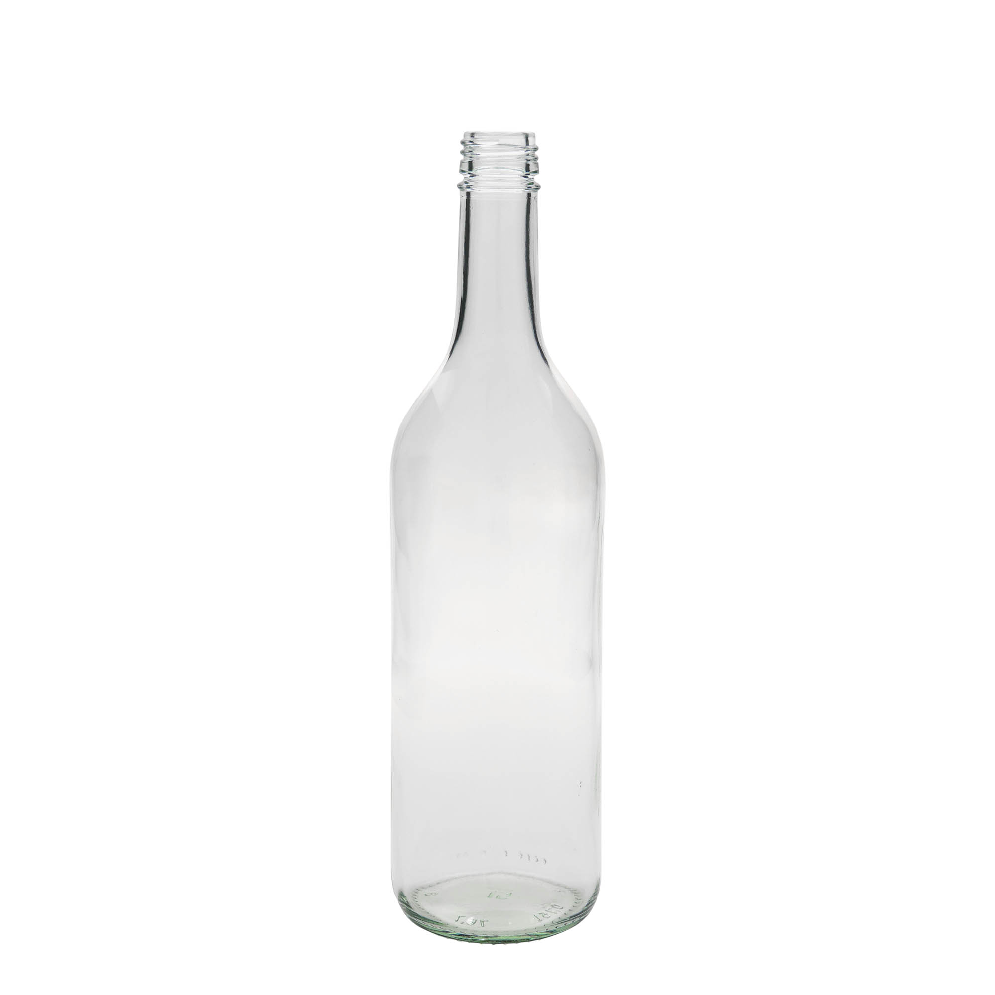 750 ml shishe qelqi 'Bordeaux', gojë: PP 28
