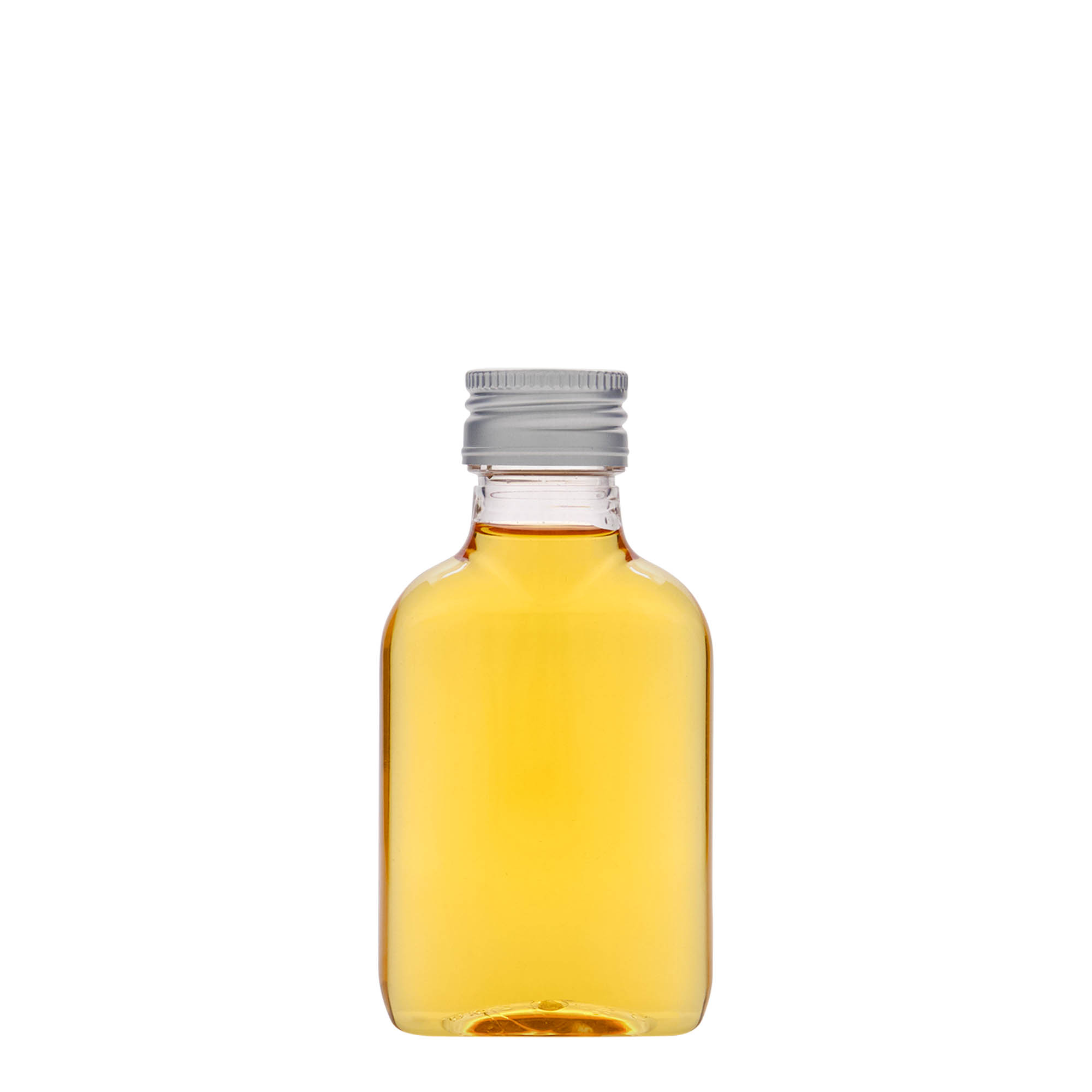 100 ml shishe dore, ovale, plastikë PET, gojë: PP 28 100 ml shishe dore, ovale, plastikë PET, gojë: PP 28
