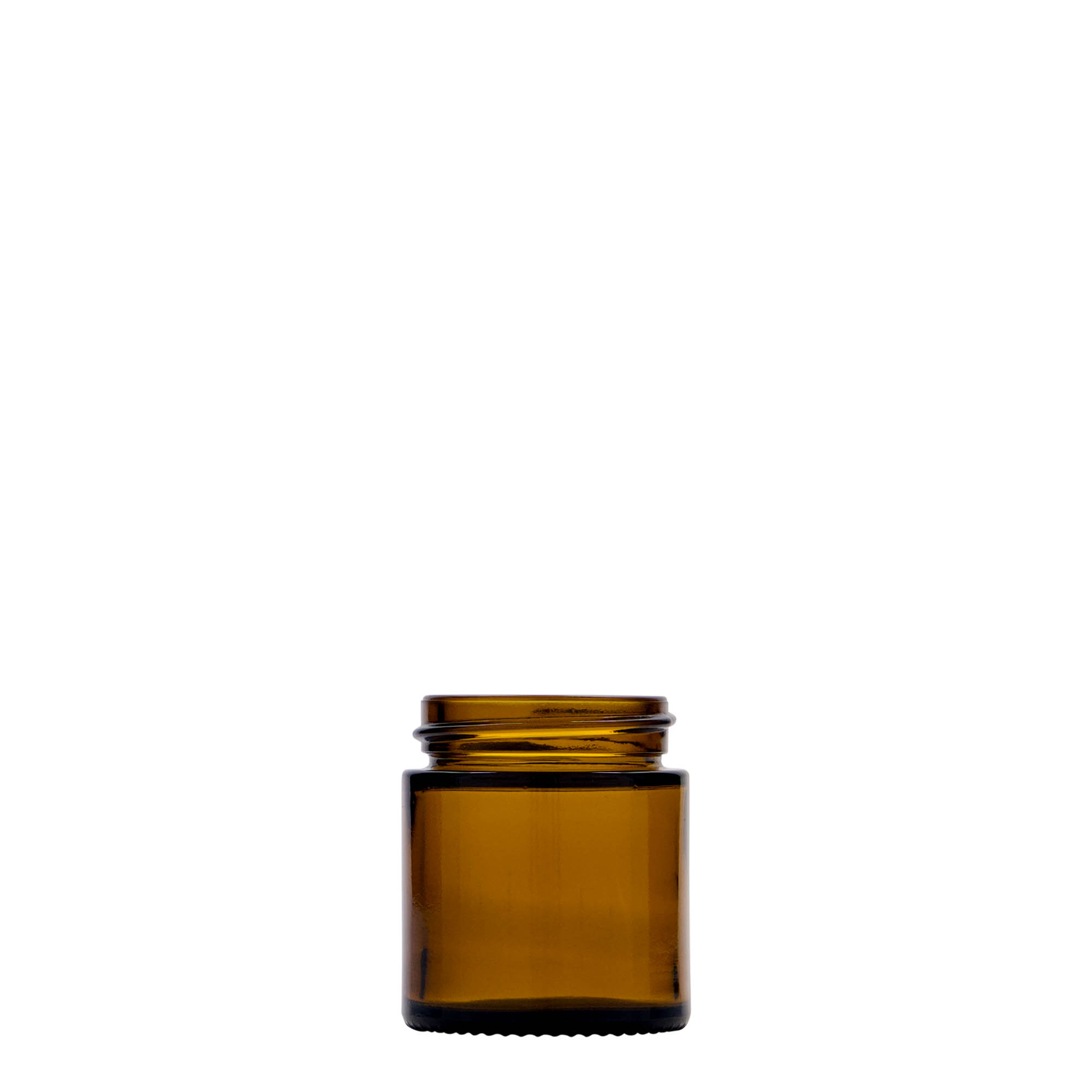 30 ml kavanoz 'Brown Line', qelq, kafe, hapje: kapak me vidë 30 ml kavanoz 'Brown Line', qelq, kafe, hapje: kapak me vidë
