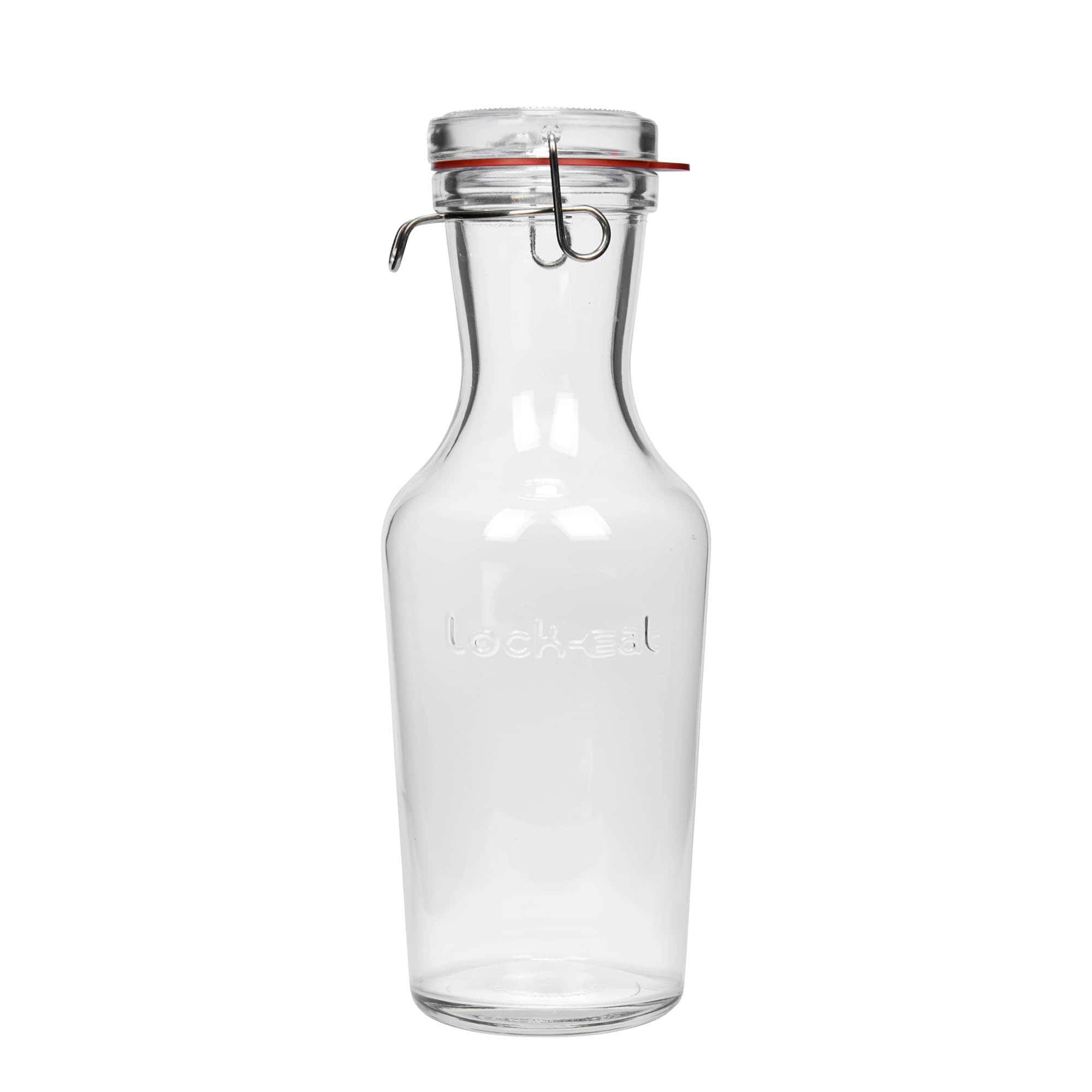 1.000 ml karafë qelqi 'Lock-Eat', hapja: mbyllje me kapëse telash