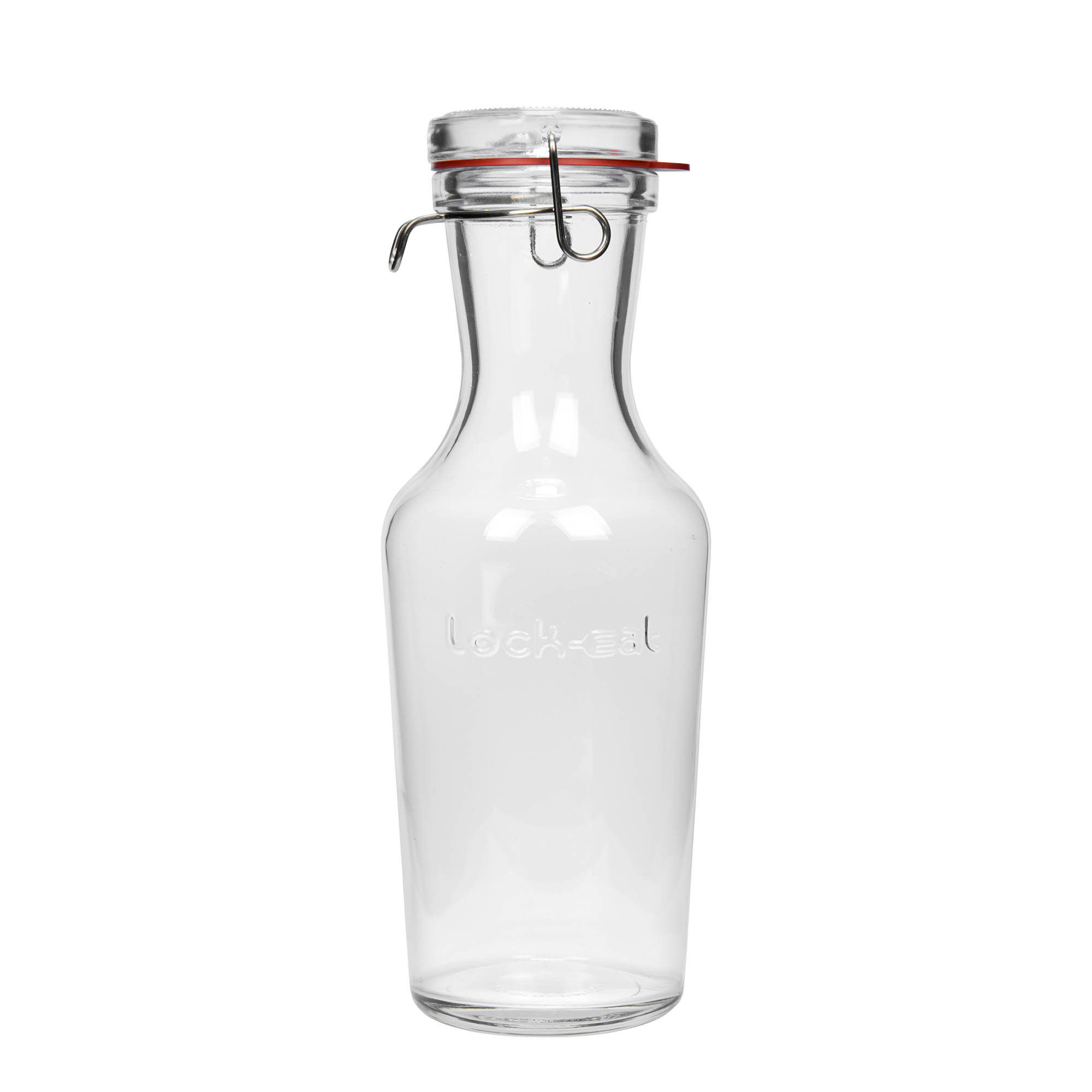1.000 ml karafë qelqi 'Lock-Eat', hapja: mbyllje me kapëse telash