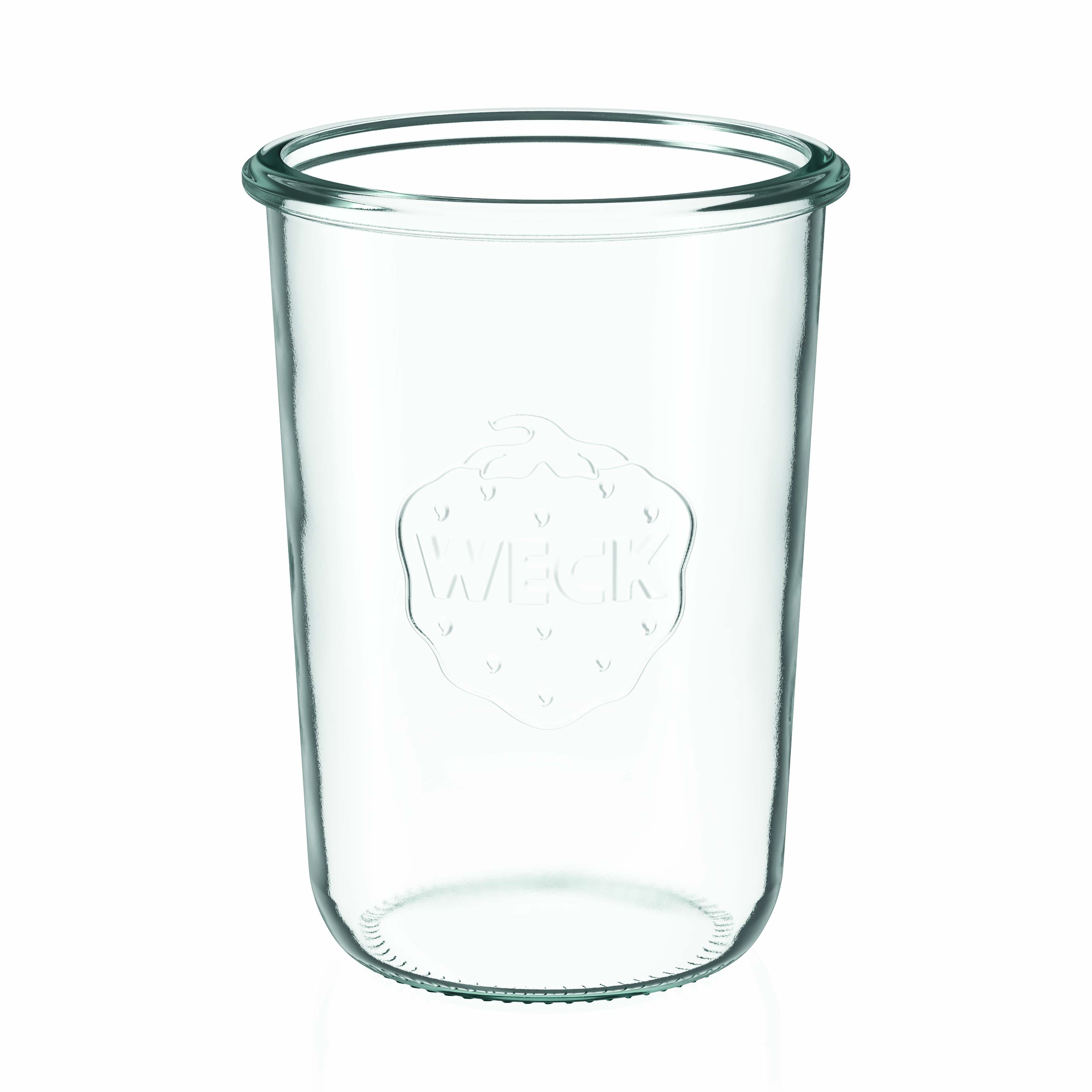 850 ml kavanoz WECK me kapak të rrëzuar, gojë: buzë e rrumbullakët 850 ml kavanoz WECK me kapak të rrëzuar, gojë: buzë e rrumbullakët