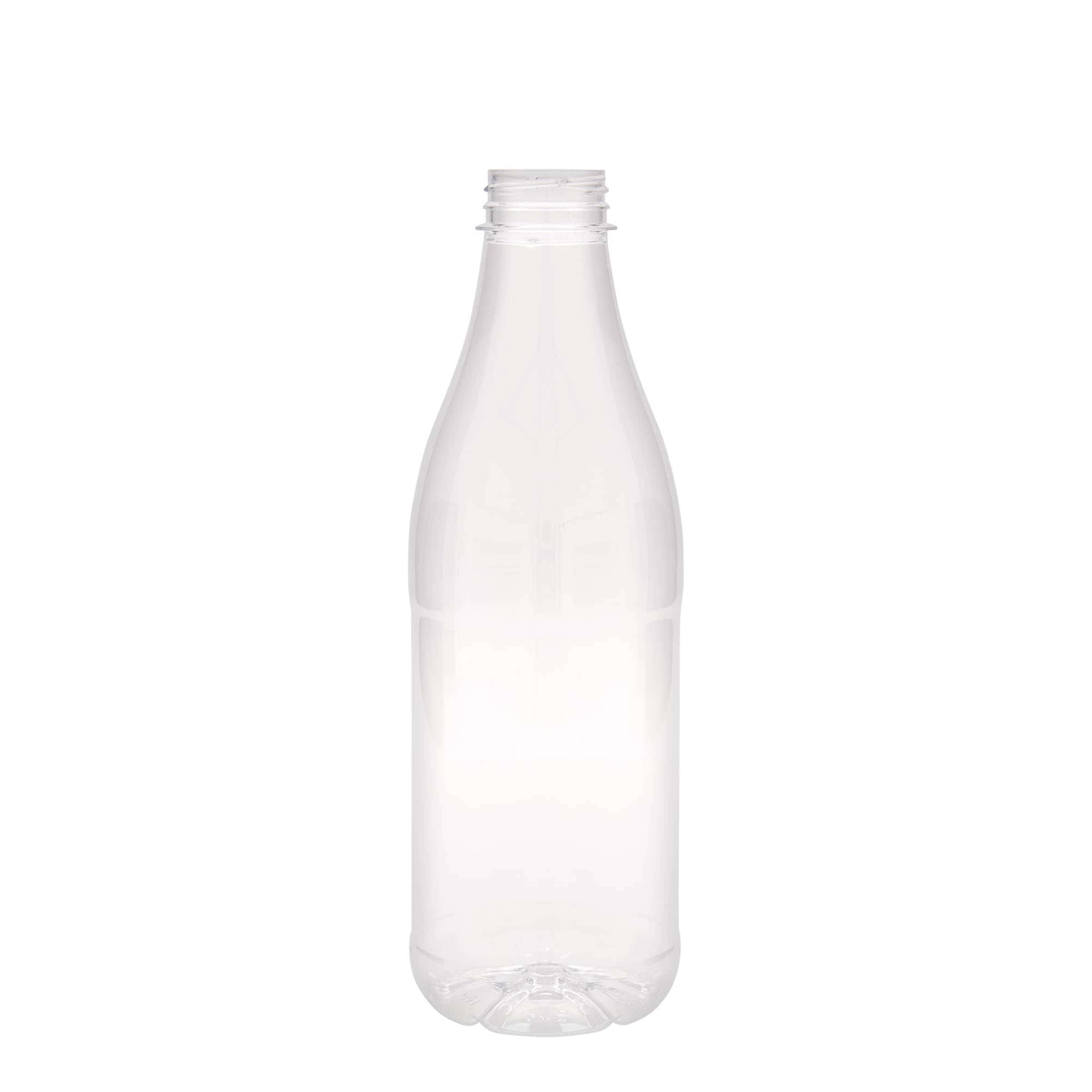 1.000 ml shishe PET 'Qumësht dhe Lëng', plastikë, hapje: 38 mm