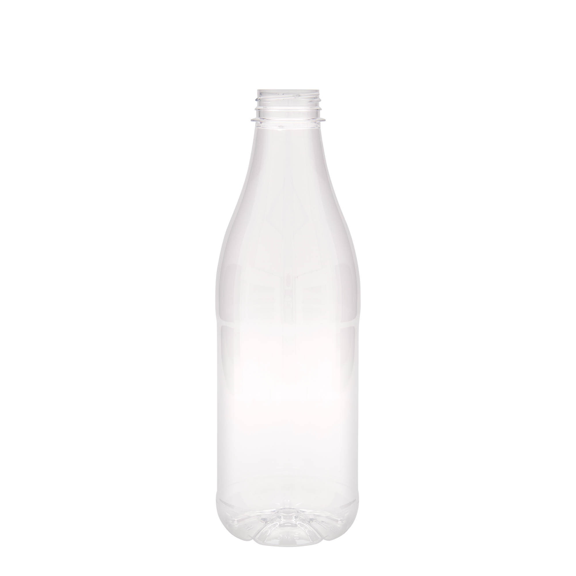 1.000 ml shishe PET 'Qumësht dhe Lëng', plastikë, hapje: 38 mm