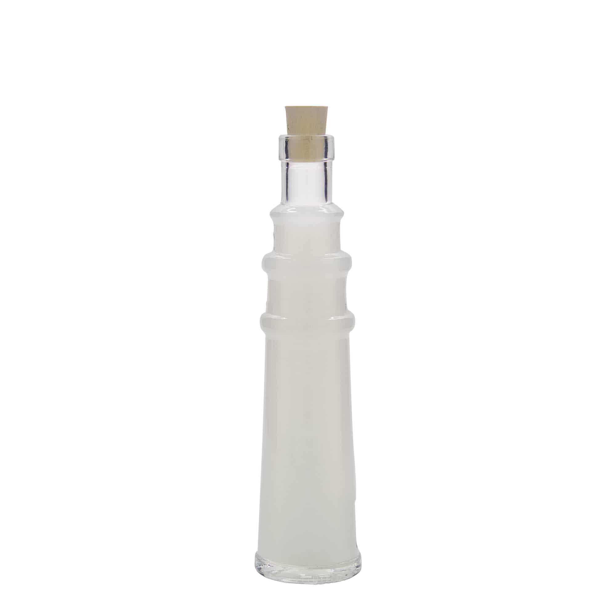 Shishe qelqi 100 ml 'Leuchtturm', gojë: kork