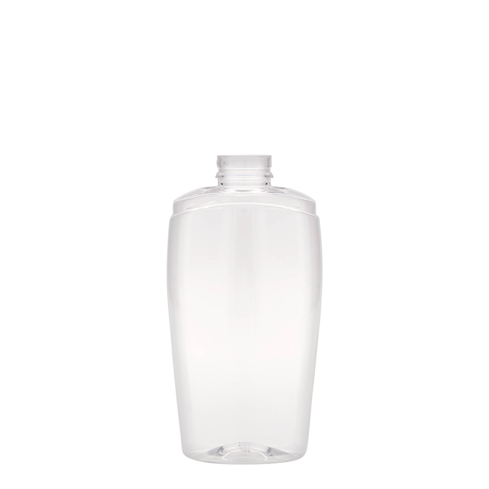 200 ml shishe PET 'Squeeze', ovale, plastikë 200 ml shishe PET 'Squeeze', ovale, plastikë