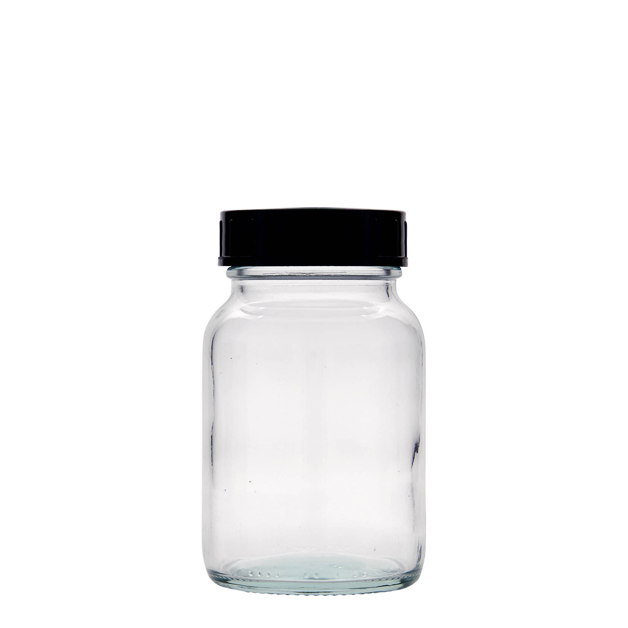 250 ml gotë me qafë të gjerë, hapja: DIN 55 250 ml gotë me qafë të gjerë, hapja: DIN 55