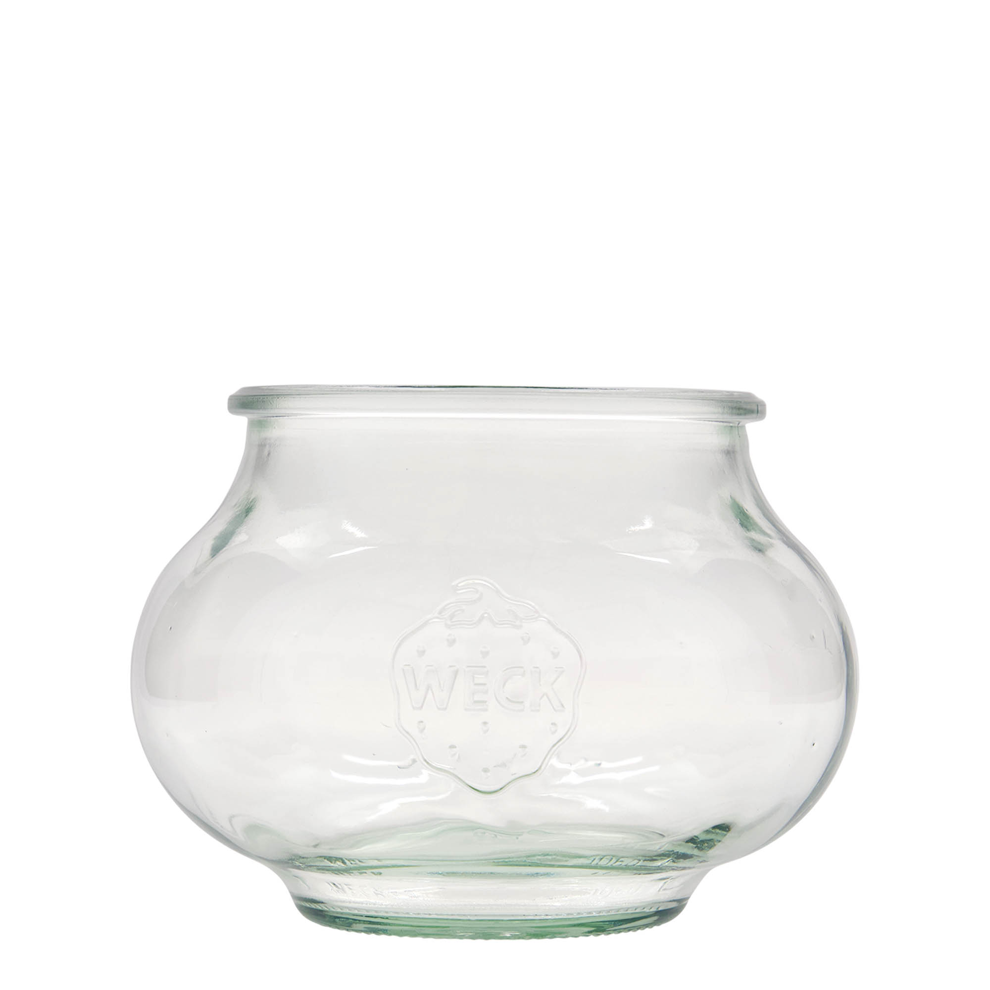 1.062 ml WECK-këmbanë qelqi, Hapur: Krah rrethor 1.062 ml WECK-këmbanë qelqi, Hapur: Krah rrethor