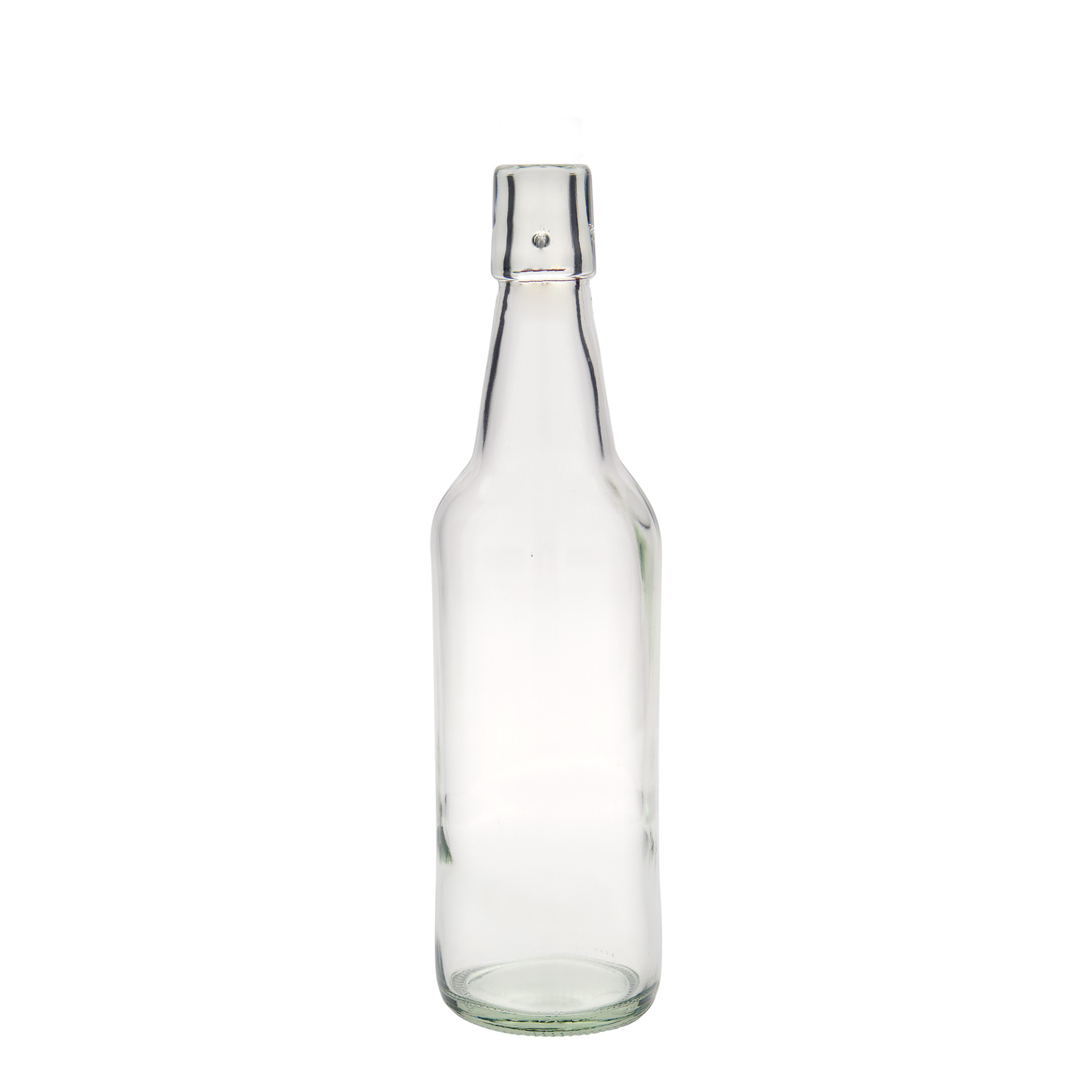 Shishe birre 500 ml, qelq, gojë: mbyllje me kapëse. Shishe birre 500 ml, qelq, gojë: mbyllje me kapëse.