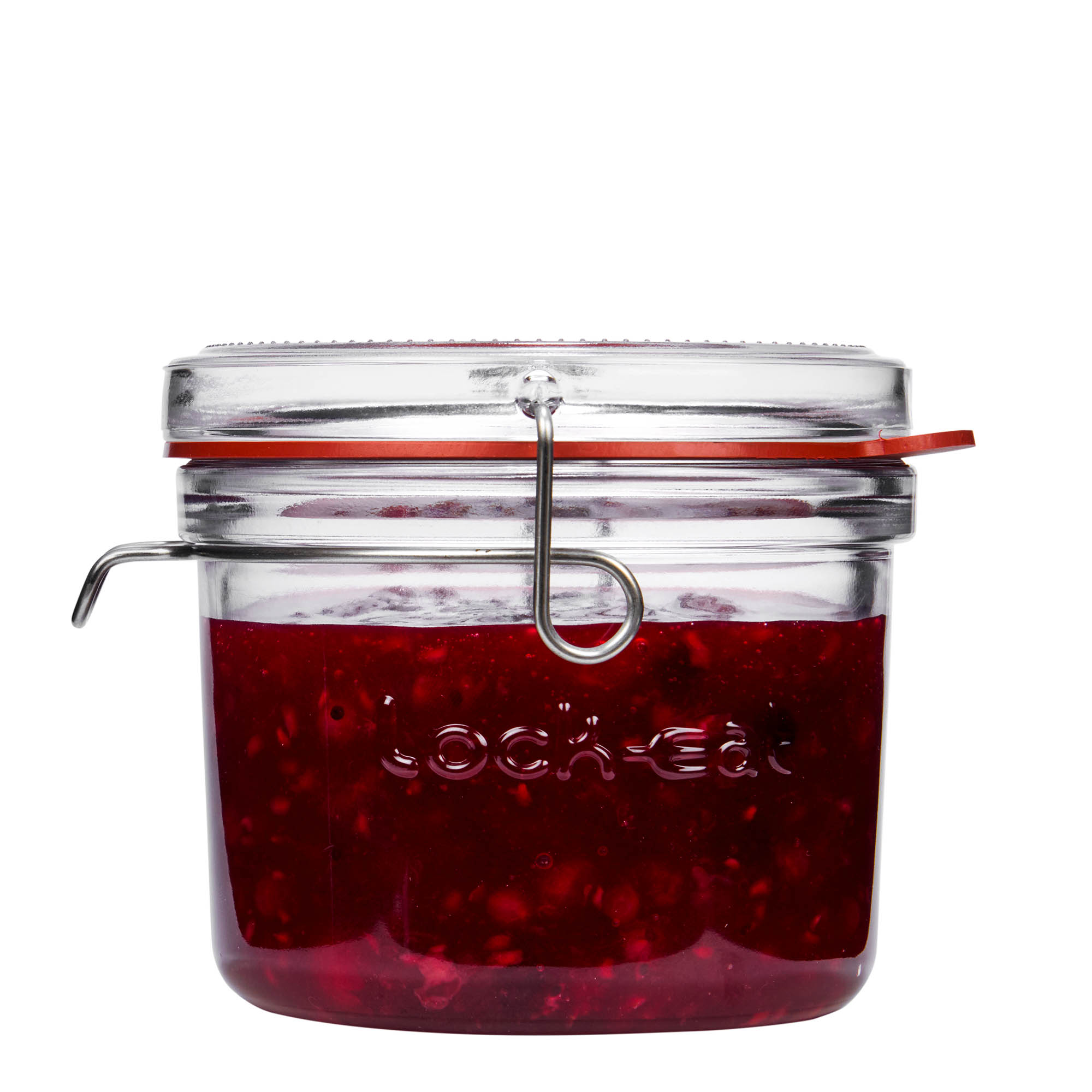 500 ml kavanoz me kapak me grep druri 'Lock-Eat', hapja: mbyllje me grep druri
