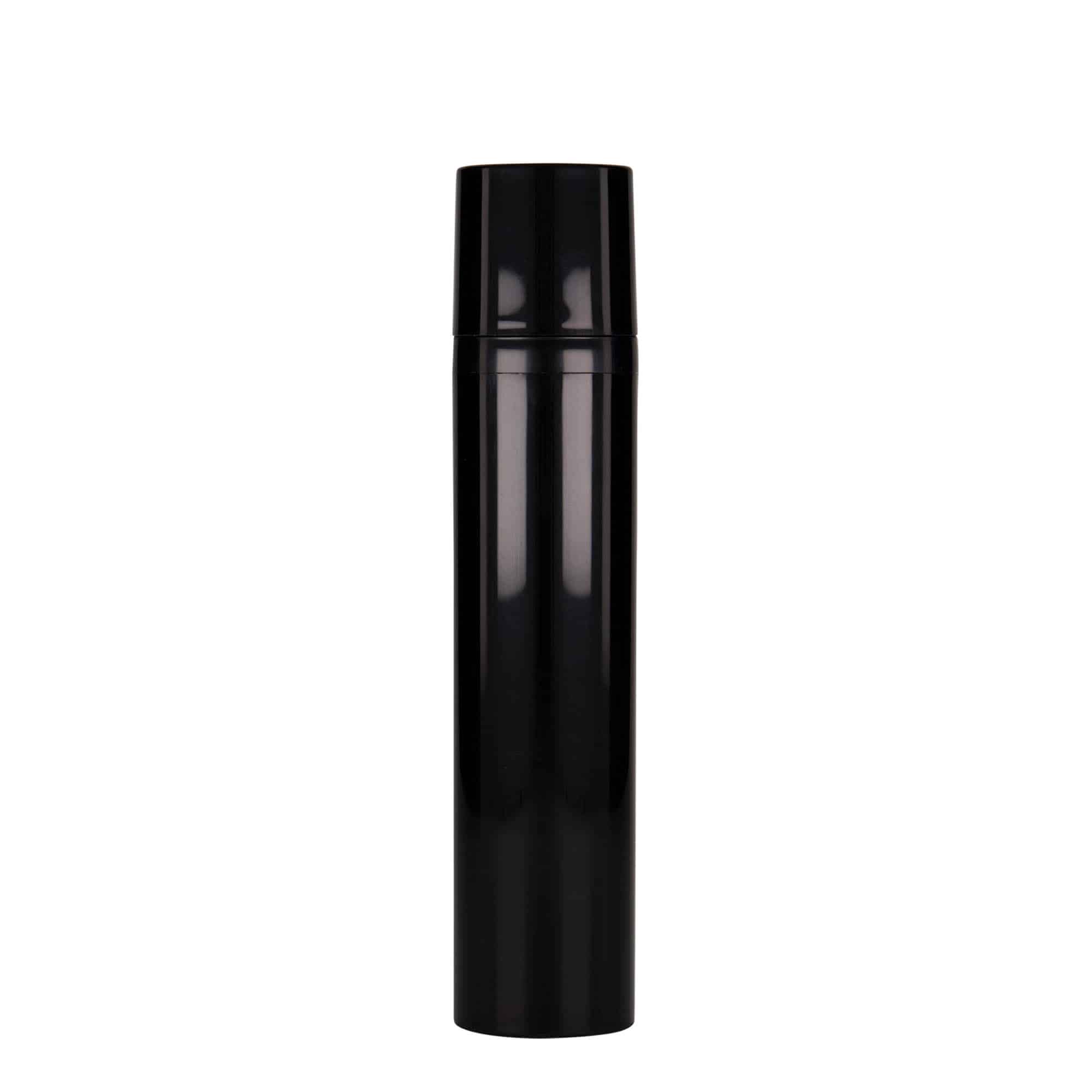 100 ml shpërndarës Airless 'Mezzo', plastikë PP, e zezë