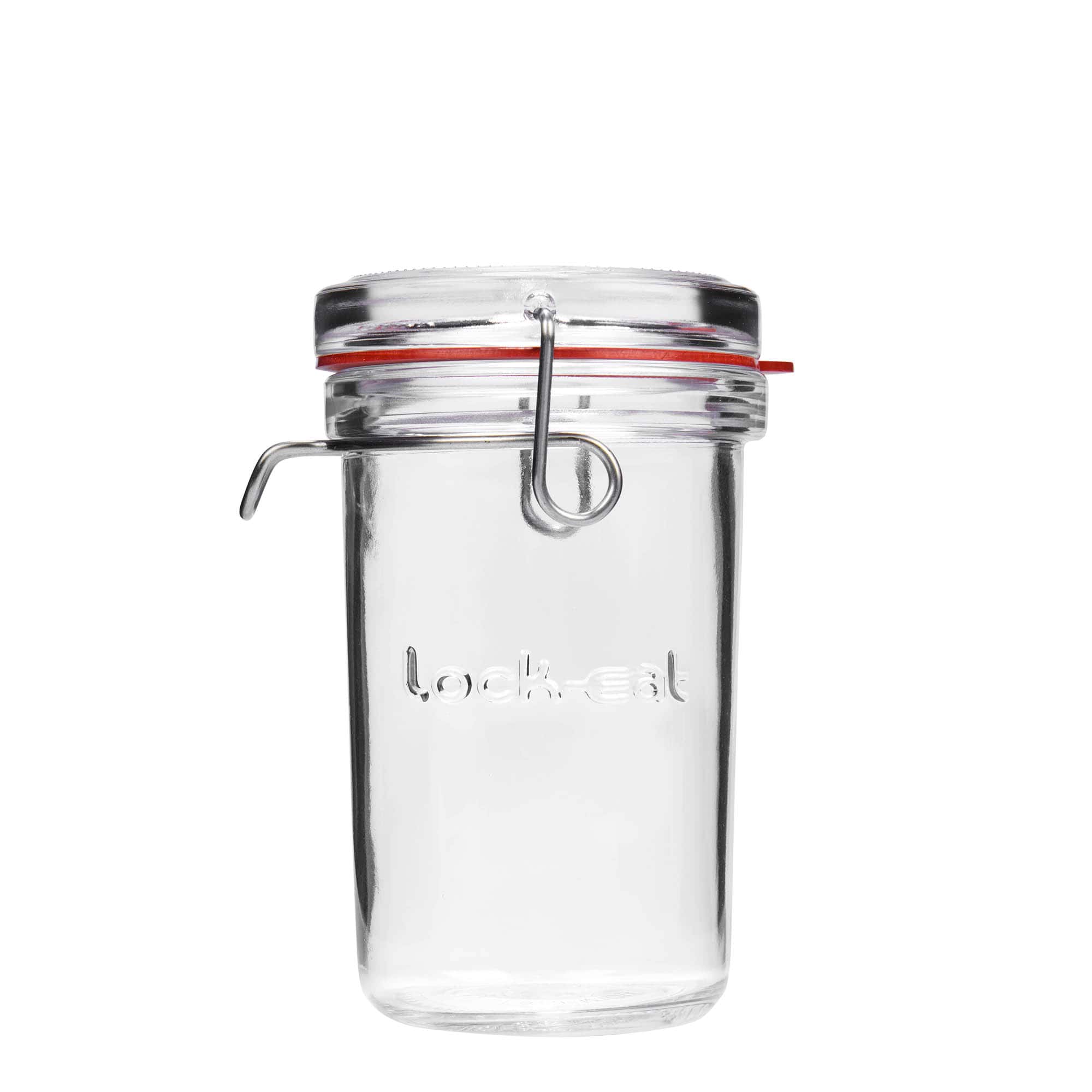 350 ml kavanoz me kapak me tel 'Lock-Eat', hapja: kapak me tel mbyllës