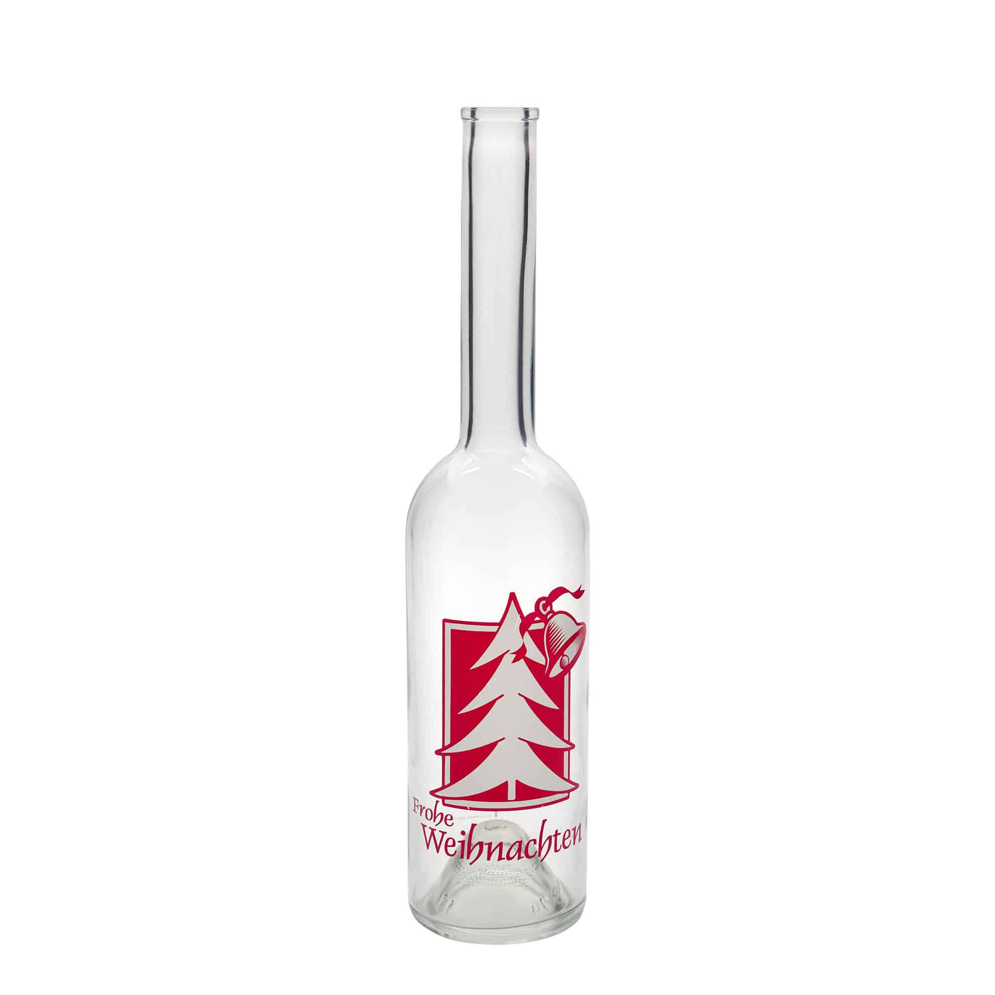 Shishe qelqi 500 ml 'Opera', motiv: Urim për Krishtlindje, gojë: Kork
