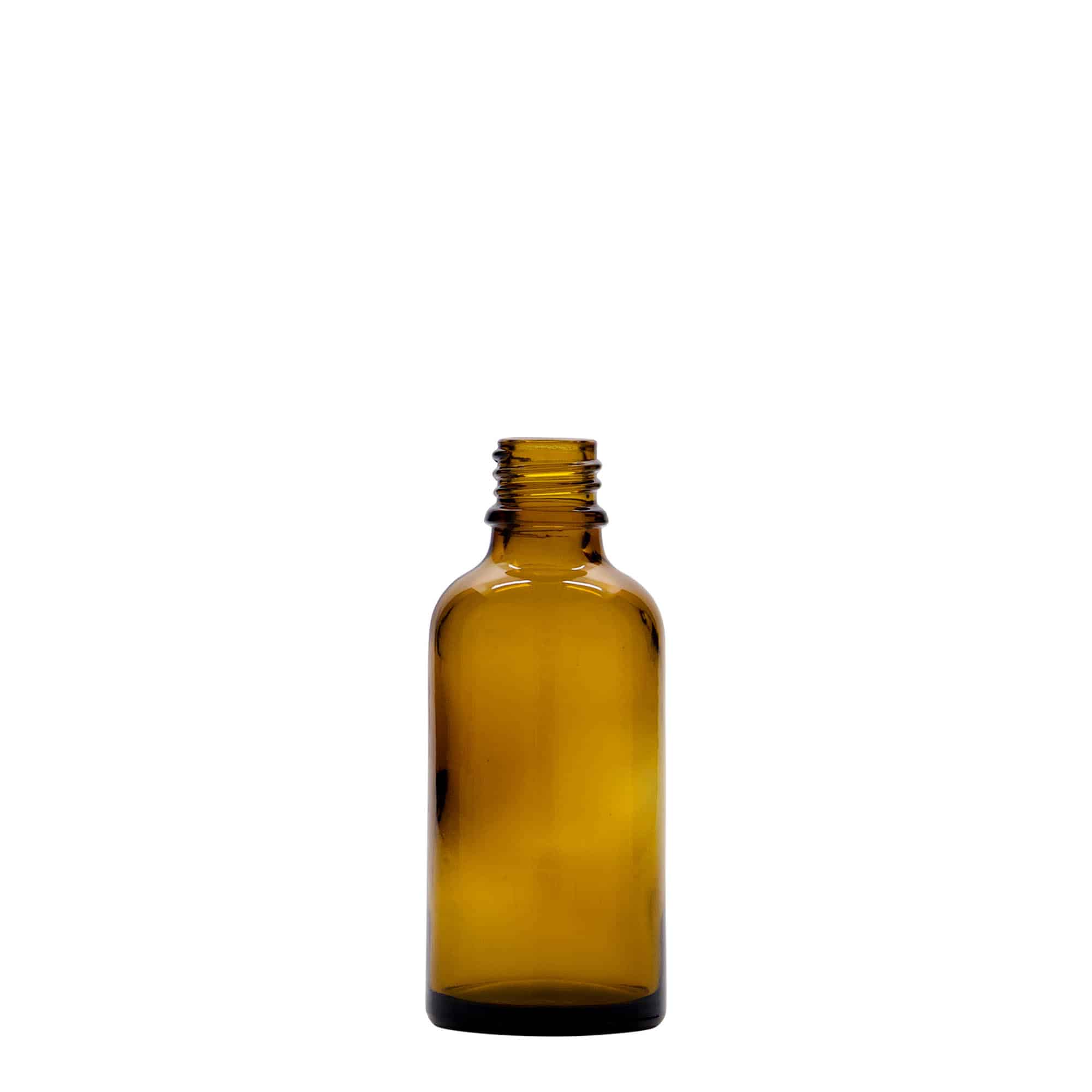 Shishe mjekësore 50 ml me pompë locioni, xham, kafe, gojëzimi: DIN 18 Shishe mjekësore 50 ml me pompë locioni, xham, kafe, gojëzimi: DIN 18
