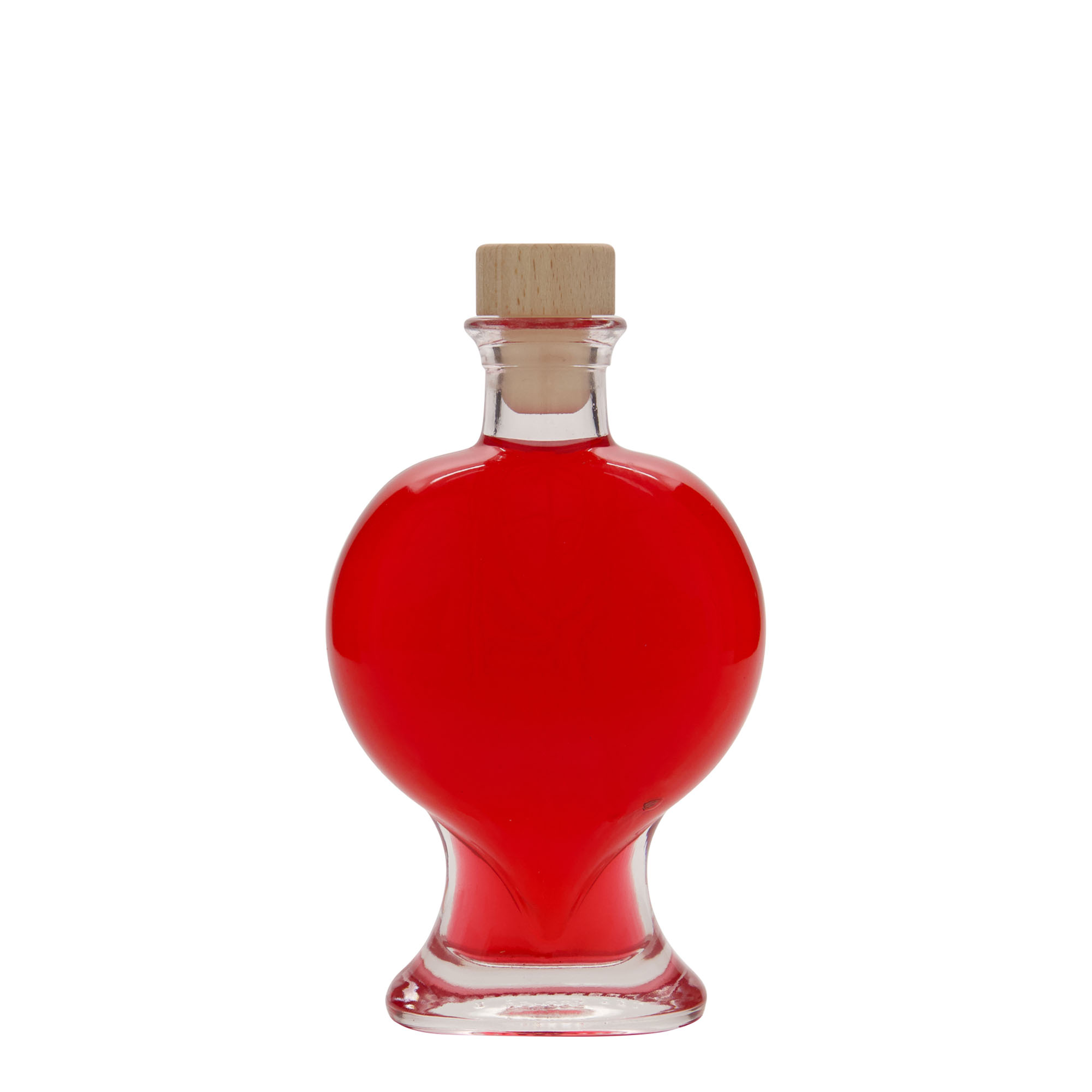 Shishe qelqi 200 ml 'Zemra', Hapur: Kork