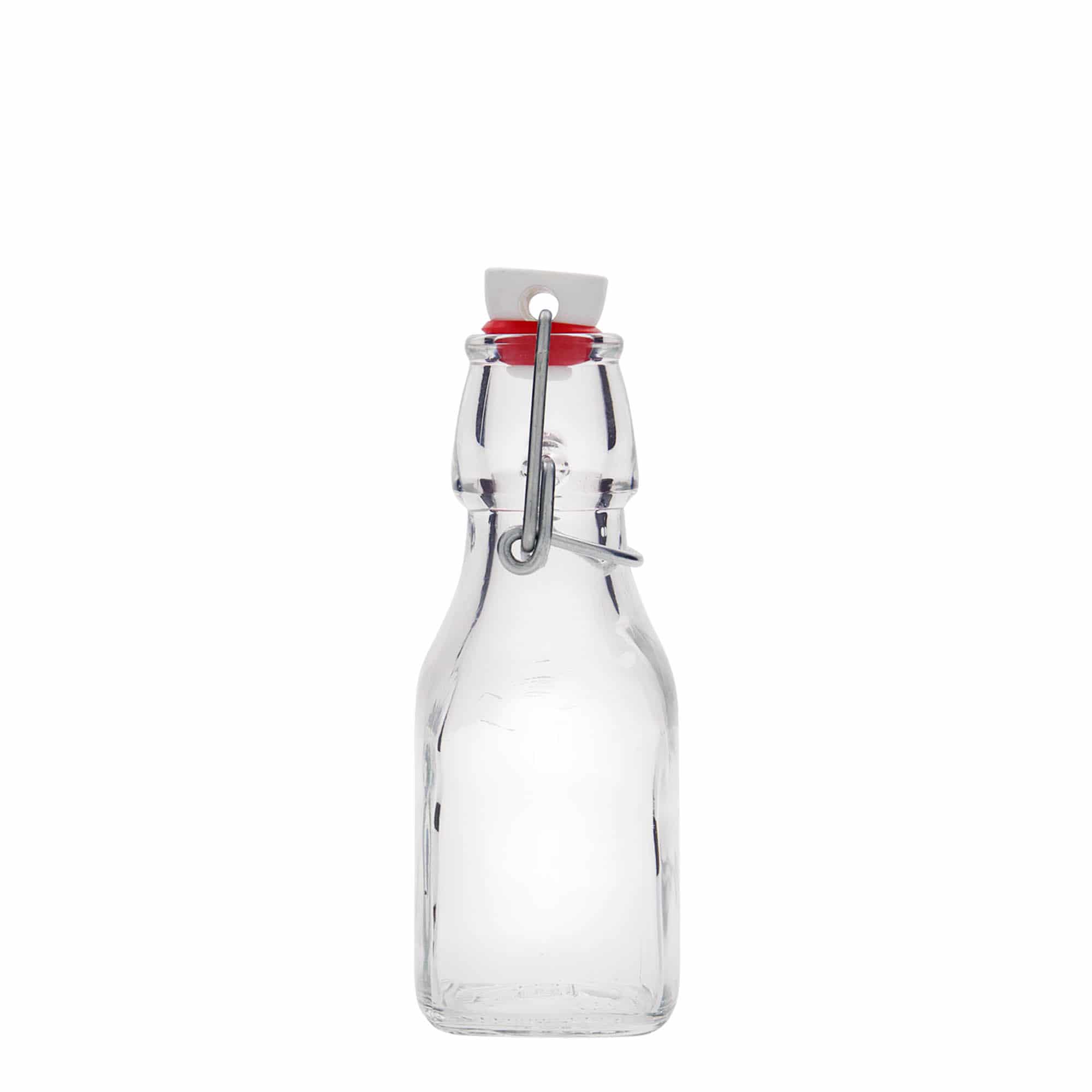 Shishe qelqi 125 ml 'Swing', katrore, hapje: kapëse me shkop
