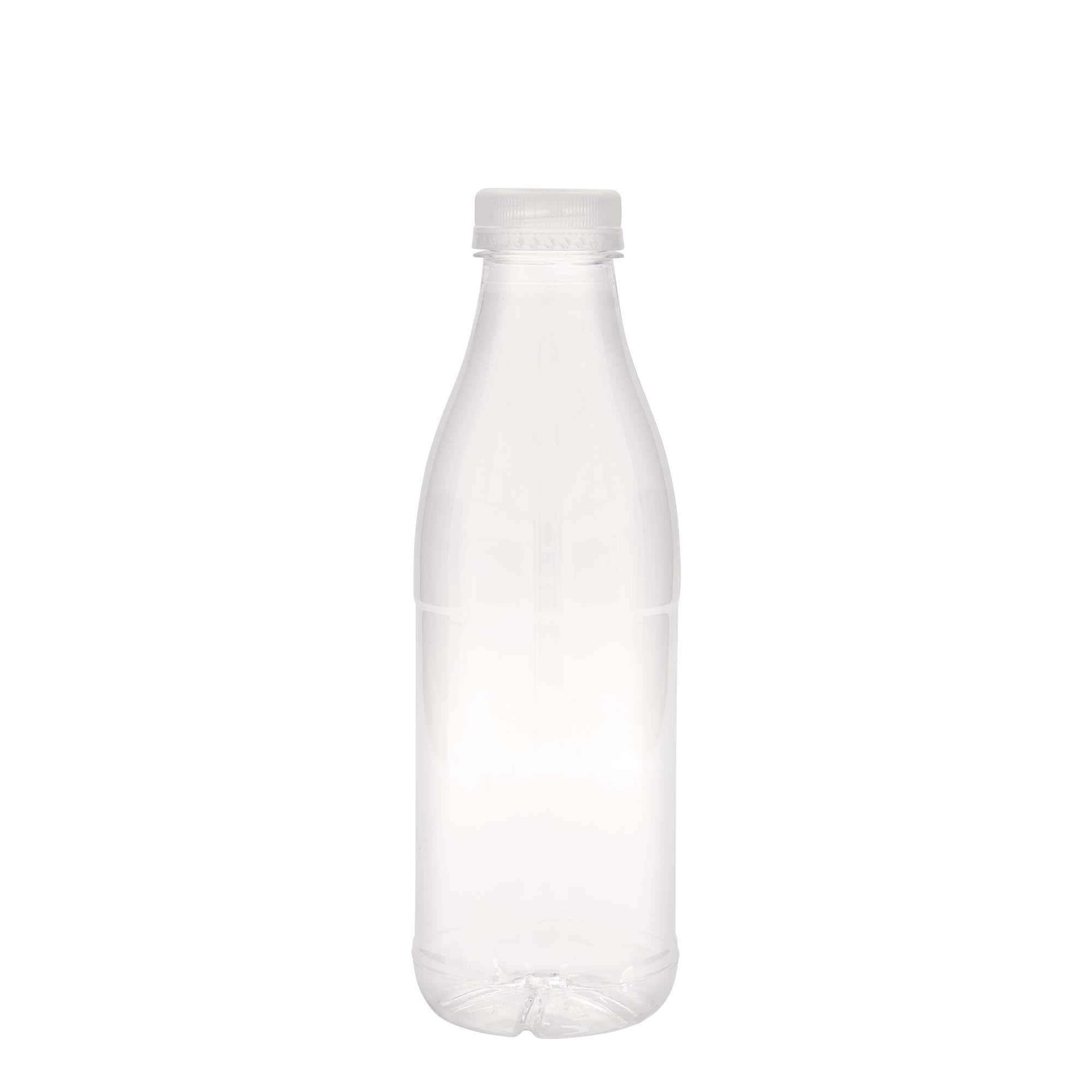 750 ml shishe PET 'Qumësht dhe Lëng', plastikë, hapja: 38 mm
