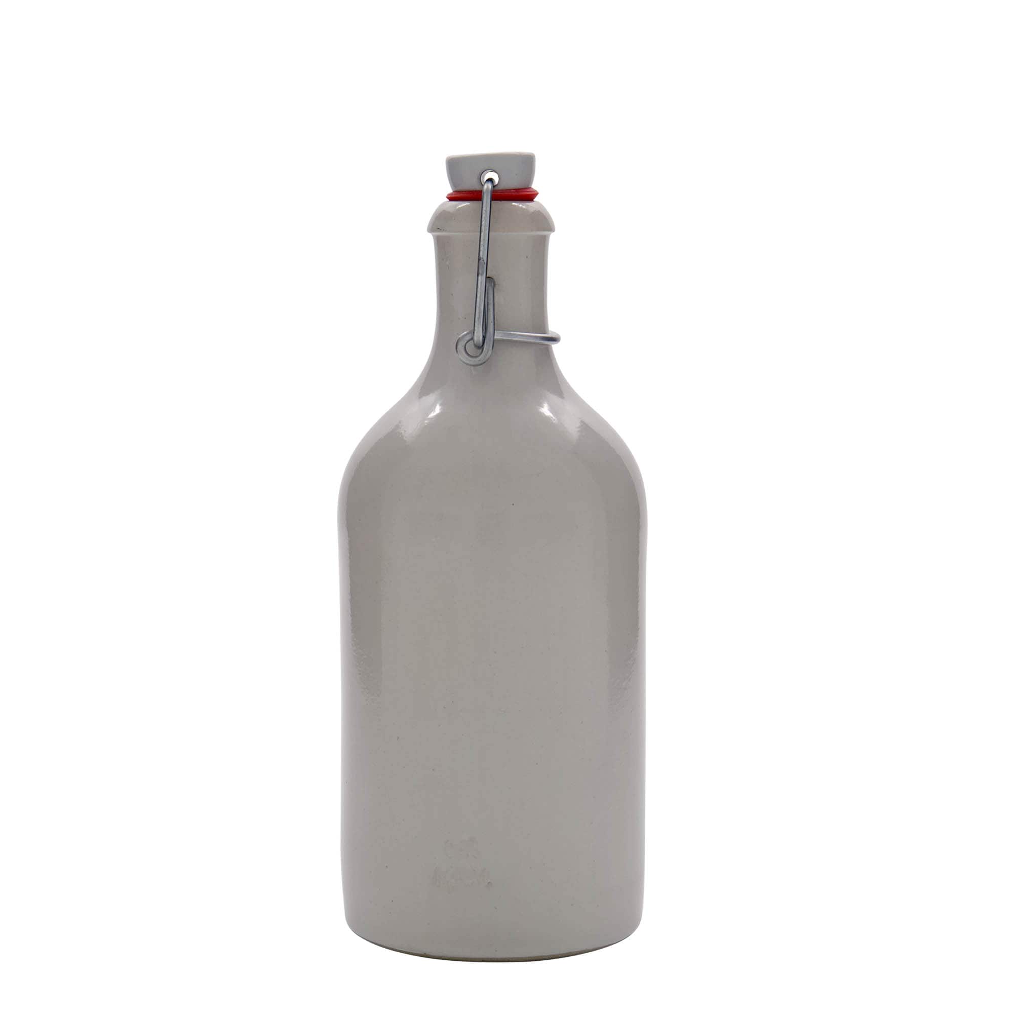 500 ml krua qeramike, qeramikë, e bardhë, gojë: kapak me kapëse