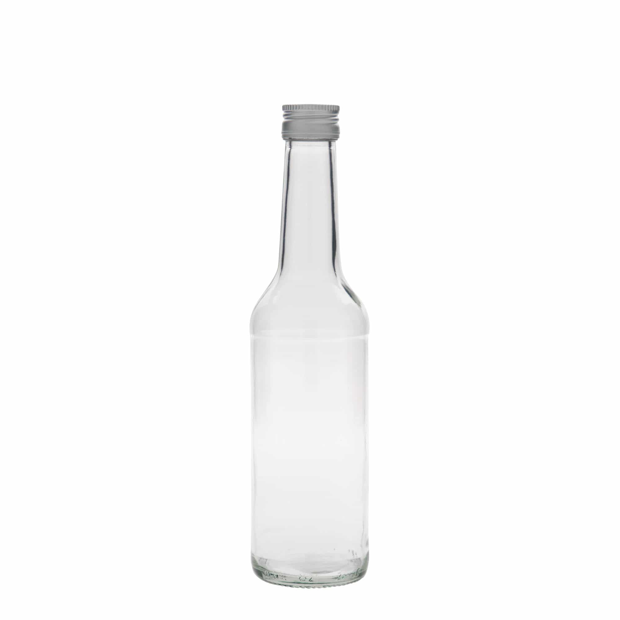 Shishe qelqi 350 ml me qafë të drejtë, gojë: PP 28