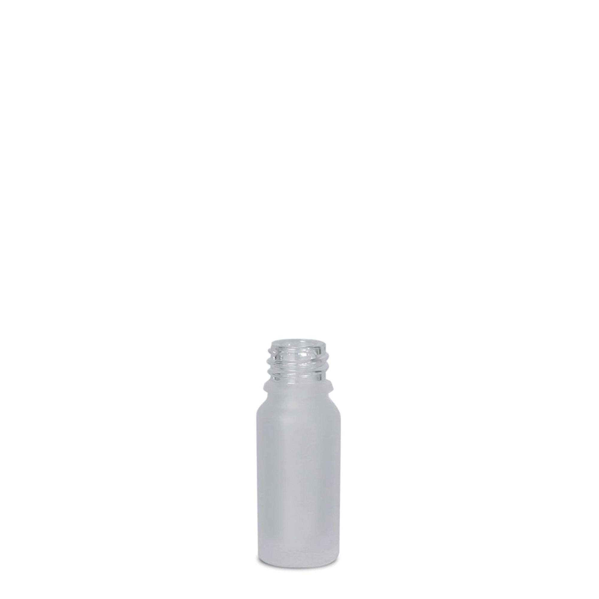 10 ml shishe mjekësore, qelq, e ngrirë, gojë: DIN 18 10 ml shishe mjekësore, qelq, e ngrirë, gojë: DIN 18